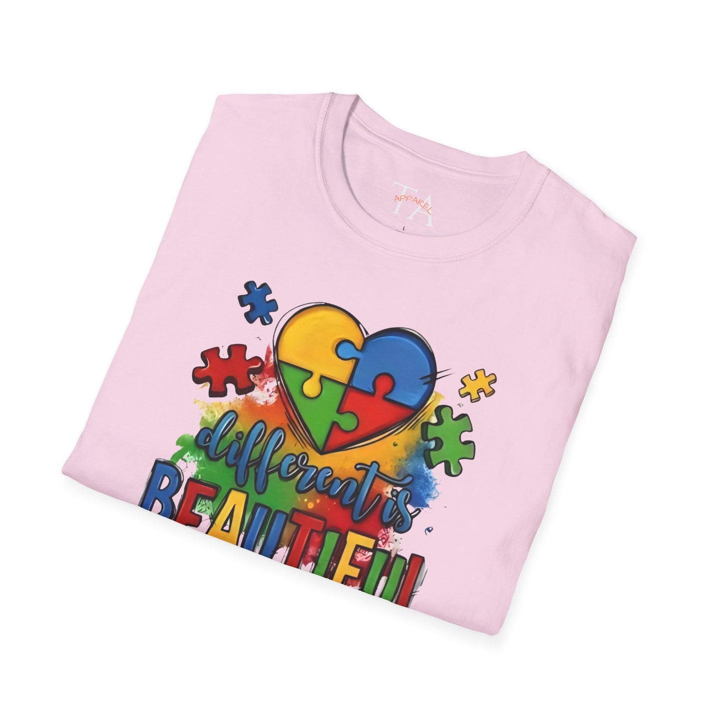 Autism Awareness Different is Beautiful T-Shirt