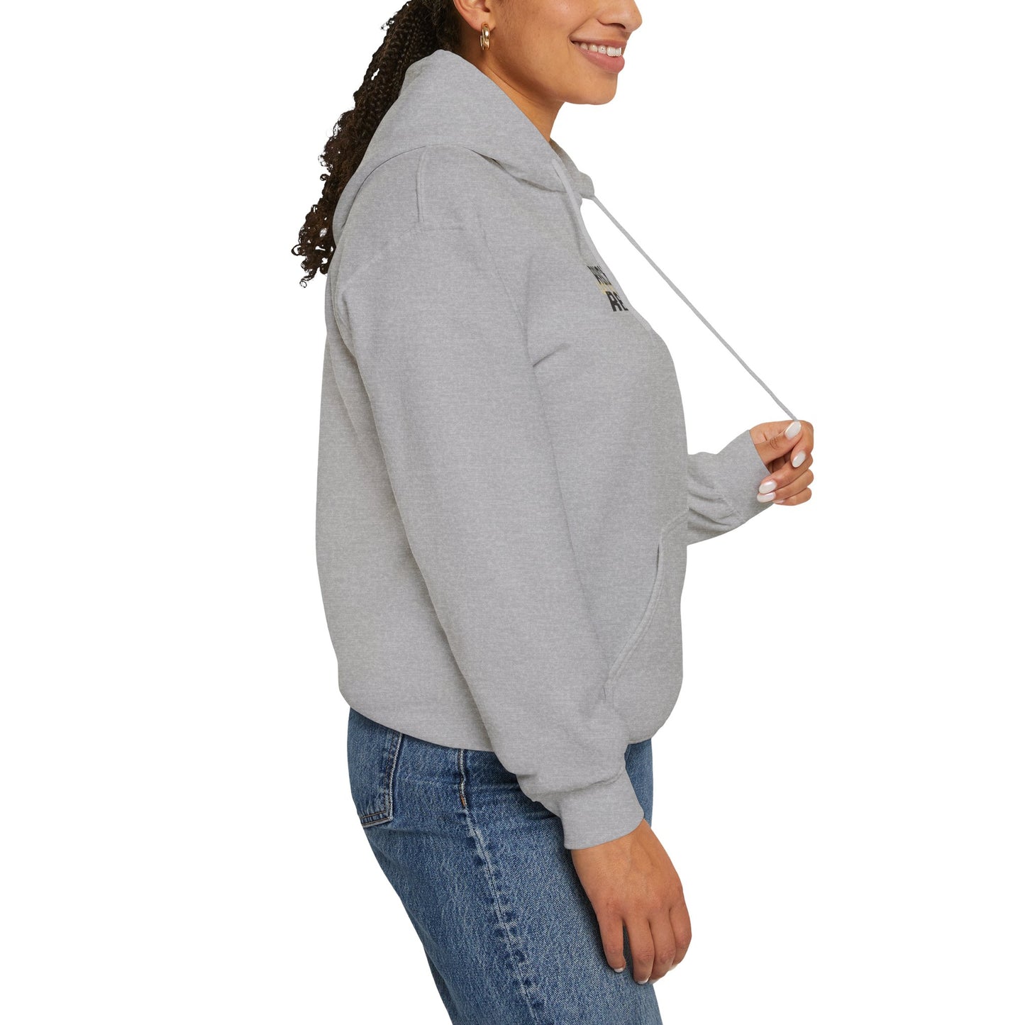 UPTIME Volleyball Reach Up Reach Out Hoodie | Empowerment Motivational Gift