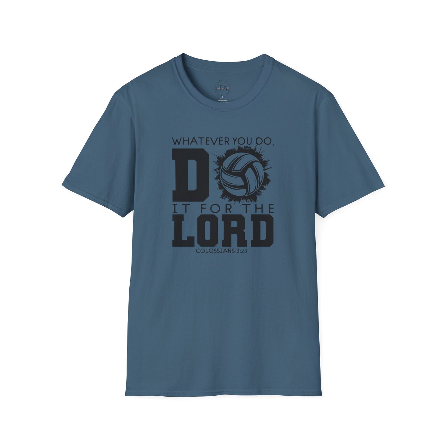 Volleyball Christian Unisex T-Shirt - Do it for the Lord