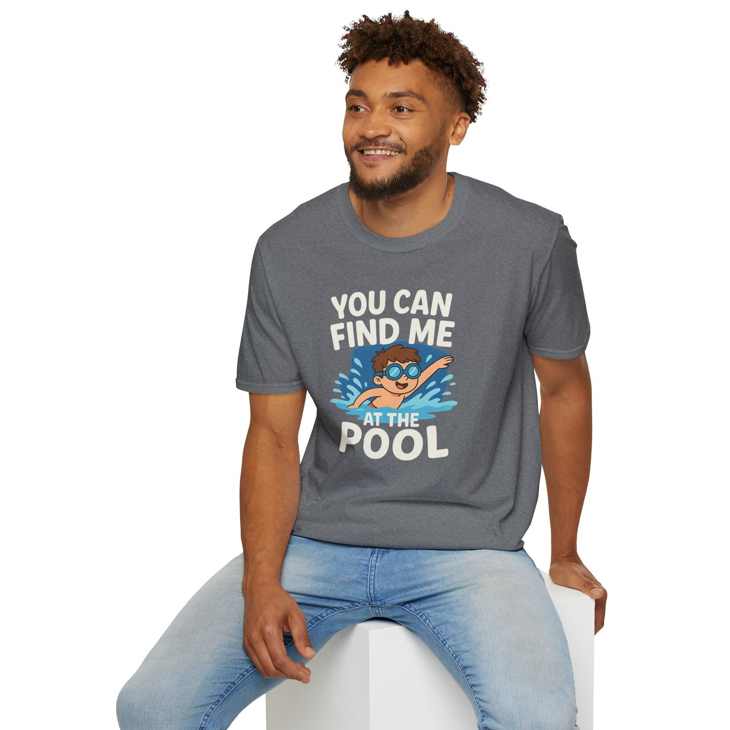Kids Summer Pool Tee, Fun Tee for Boys, Kids Fashion, Summer Apparel, Pool Party Shirt, Swimwear Gift