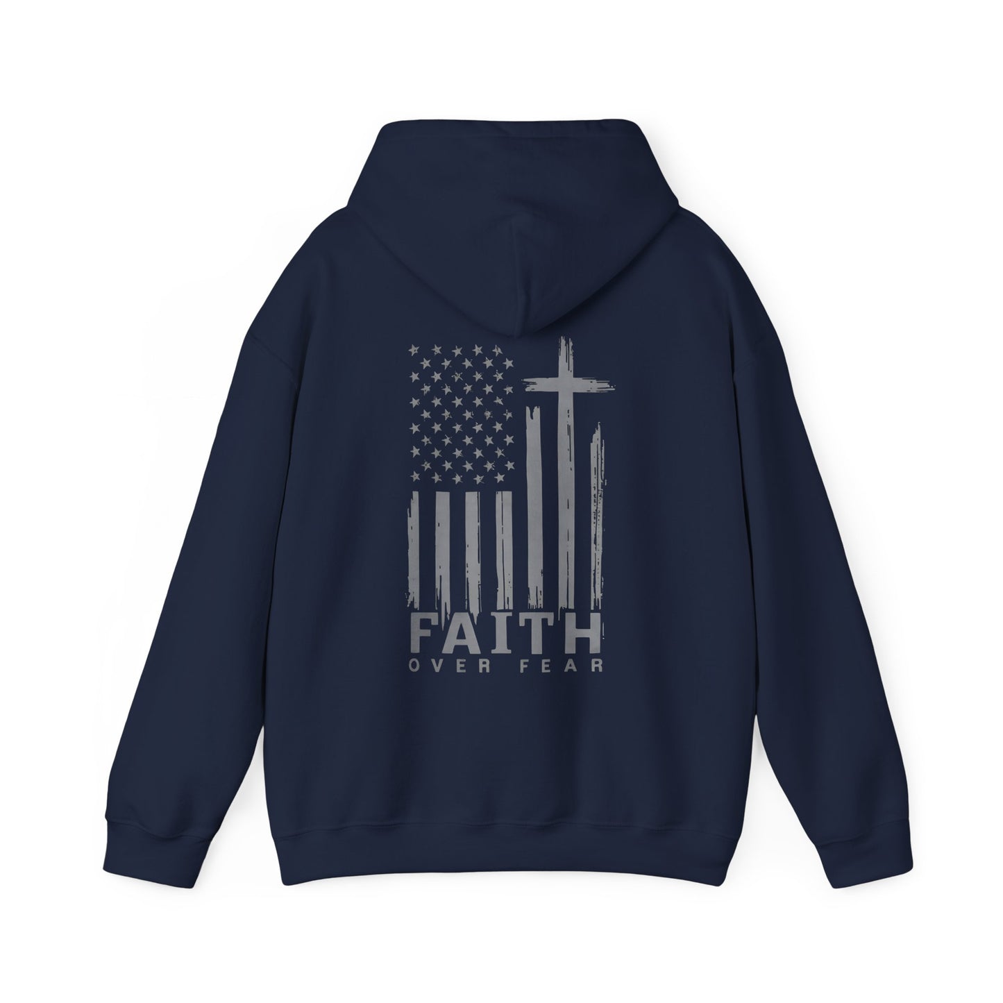 Faith Inspired Faith Over Fear Unisex Hoodie