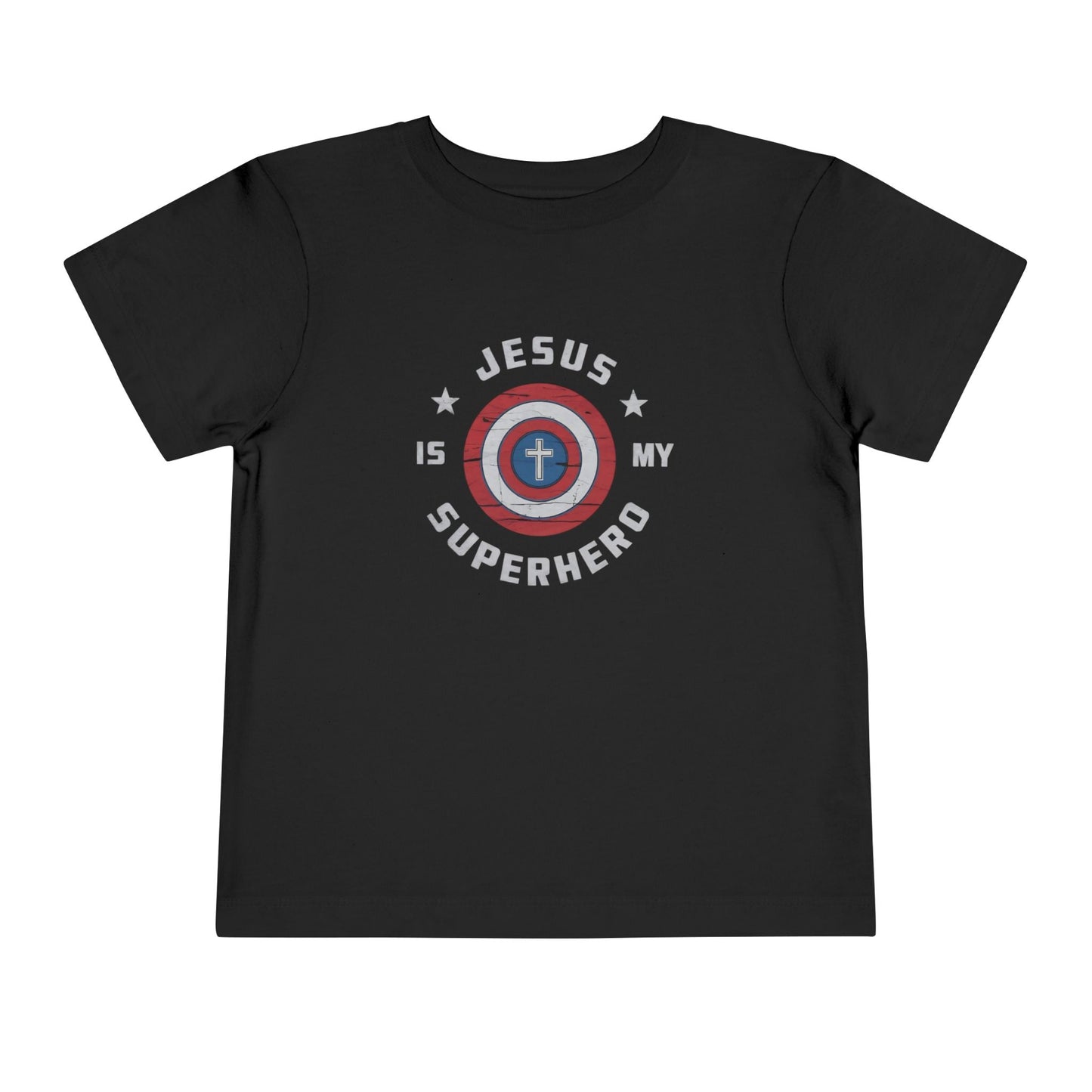 Jesus is My Superhero Christian Faith Easter Gift Tee - Toddler T-Shirt