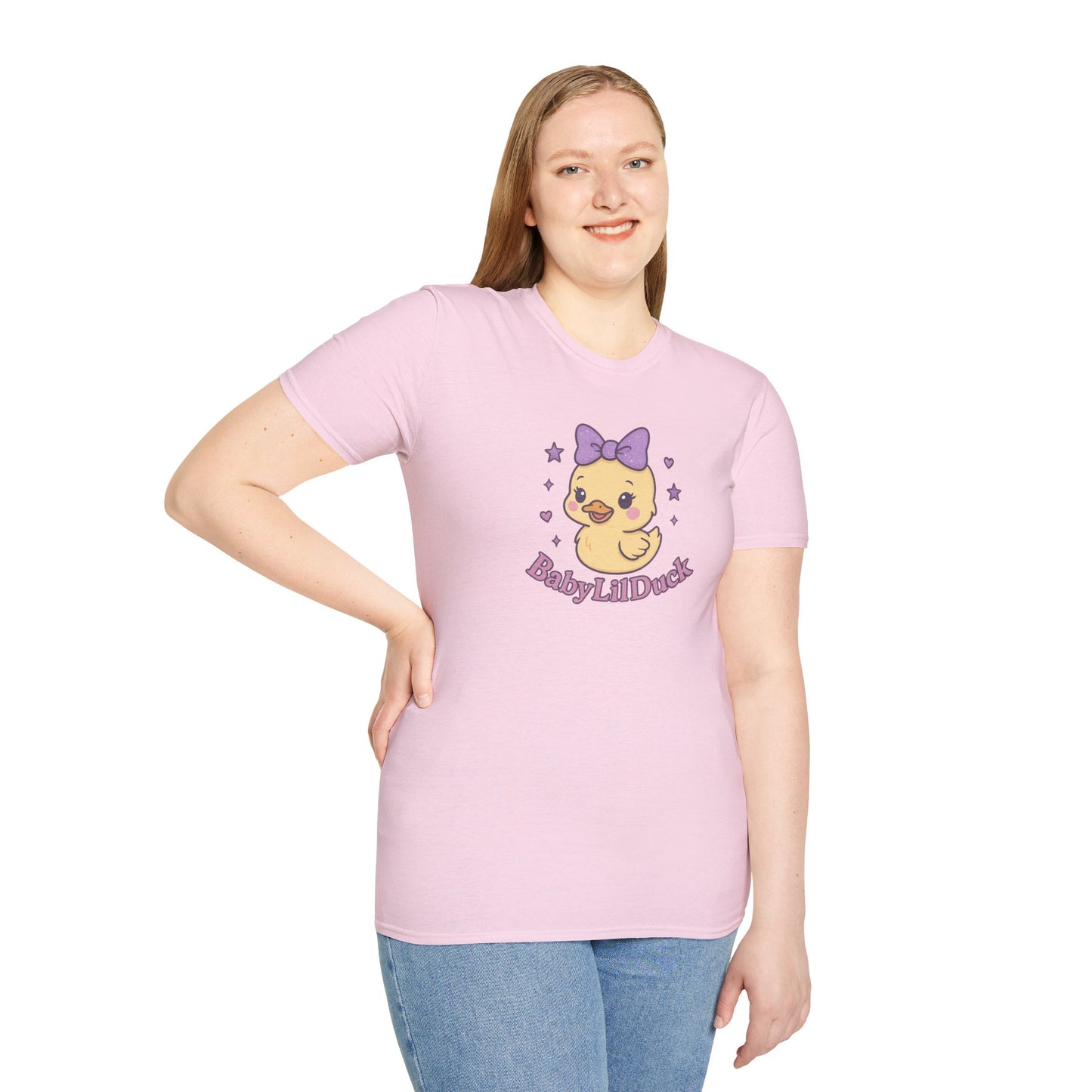 BabyLilDuck Unisex T-Shirt, Cute Animal Tee, Baby Shower Gift, Birthday Outfit