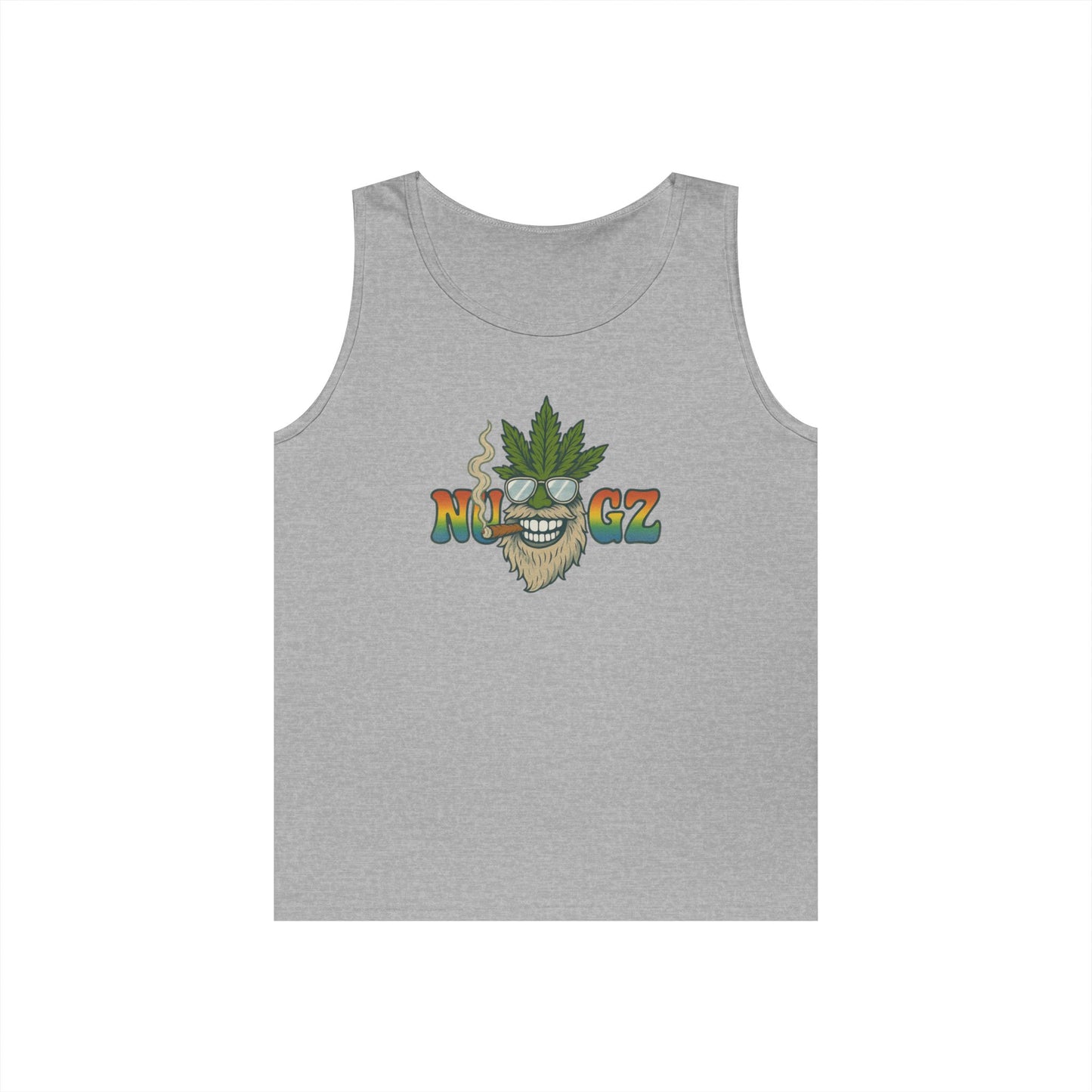 NUGZ Chill Vibes Tank Top | Retro Cannabis Design