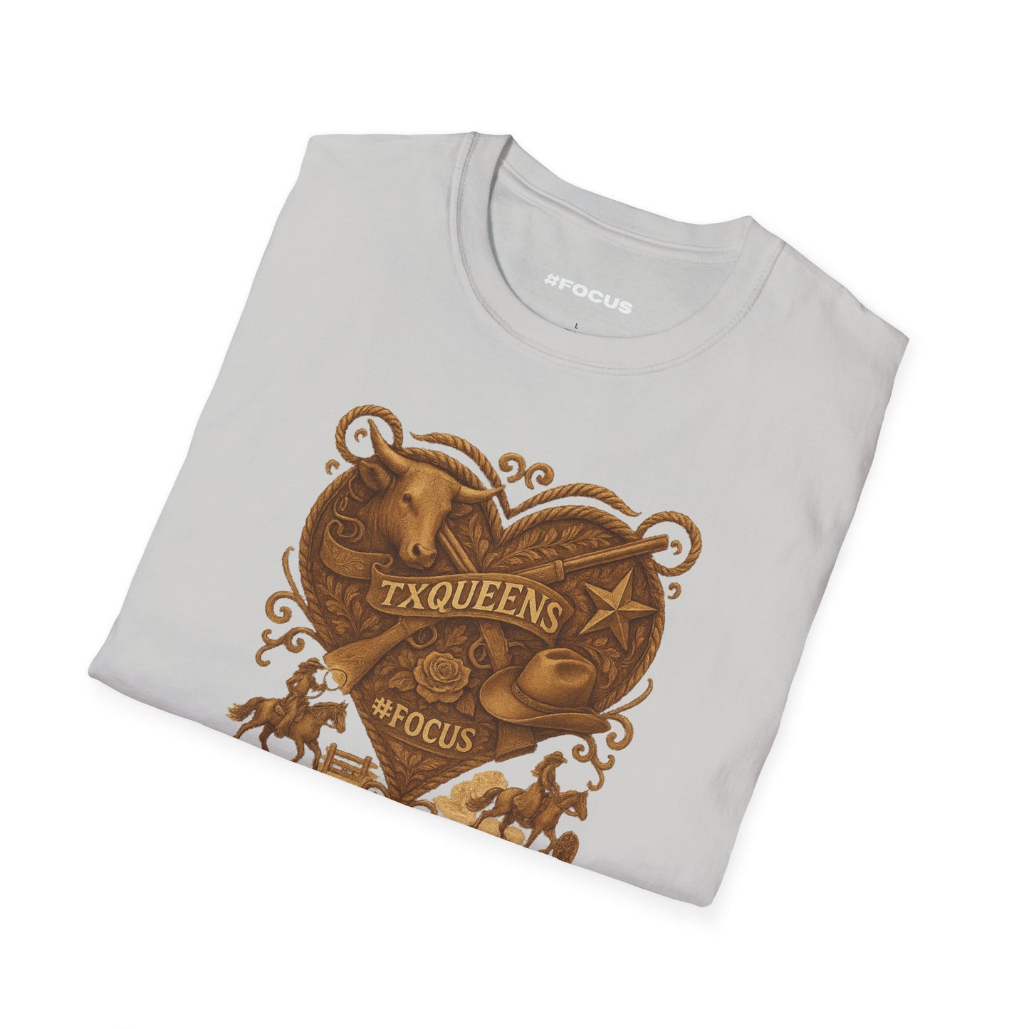 Texas Queens Graphic Tee | Soft Unisex T-Shirt, Trendy Shirt for Women, Cute Gift for Queens, Birthday Celebration, Everyday Style. Women's