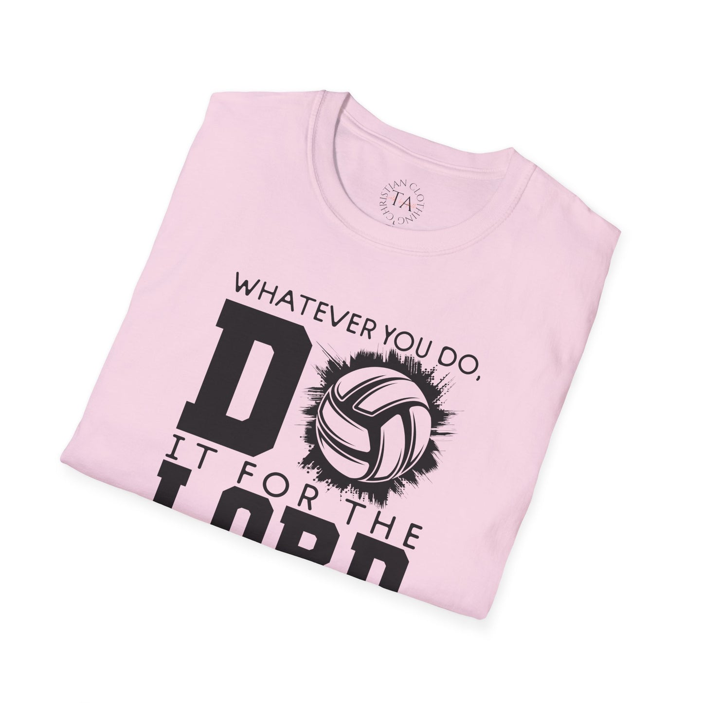 Volleyball Christian Unisex T-Shirt - Do it for the Lord