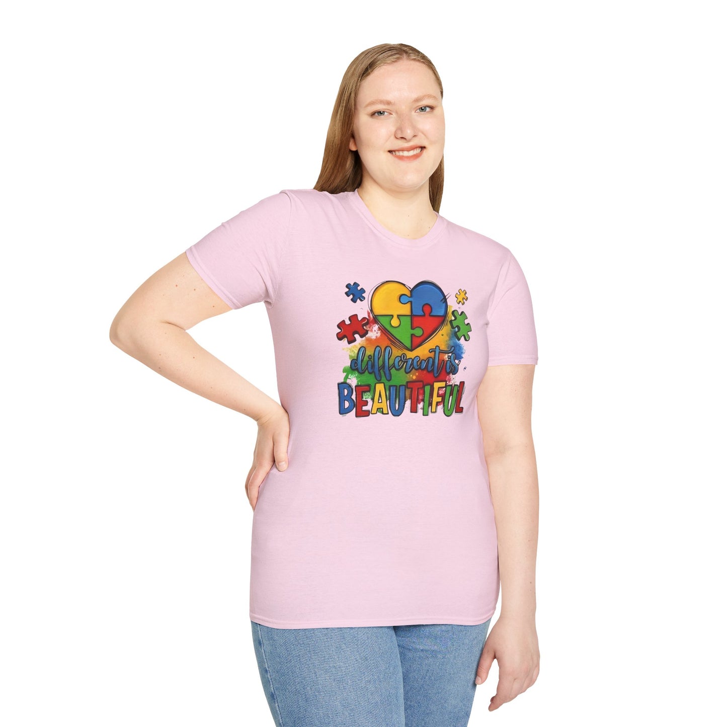 Autism Awareness Different is Beautiful T-Shirt