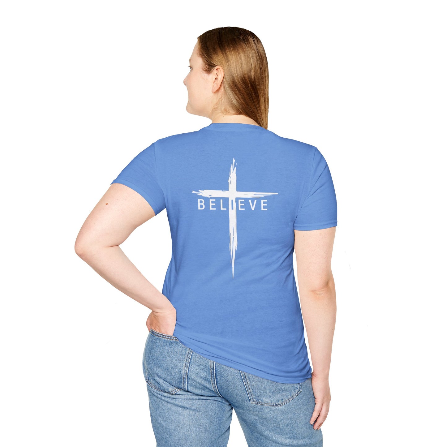 Faith Inspired Believe Cross Unisex T-Shirt