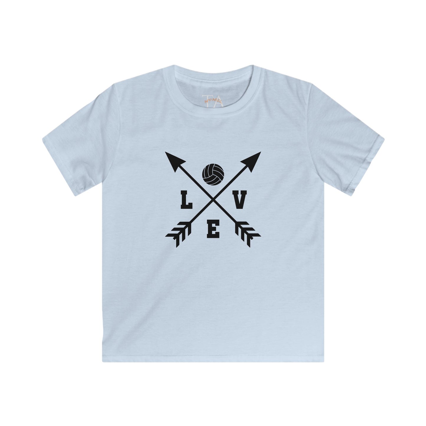 Volleyball Kids Tee - Love Arrow
