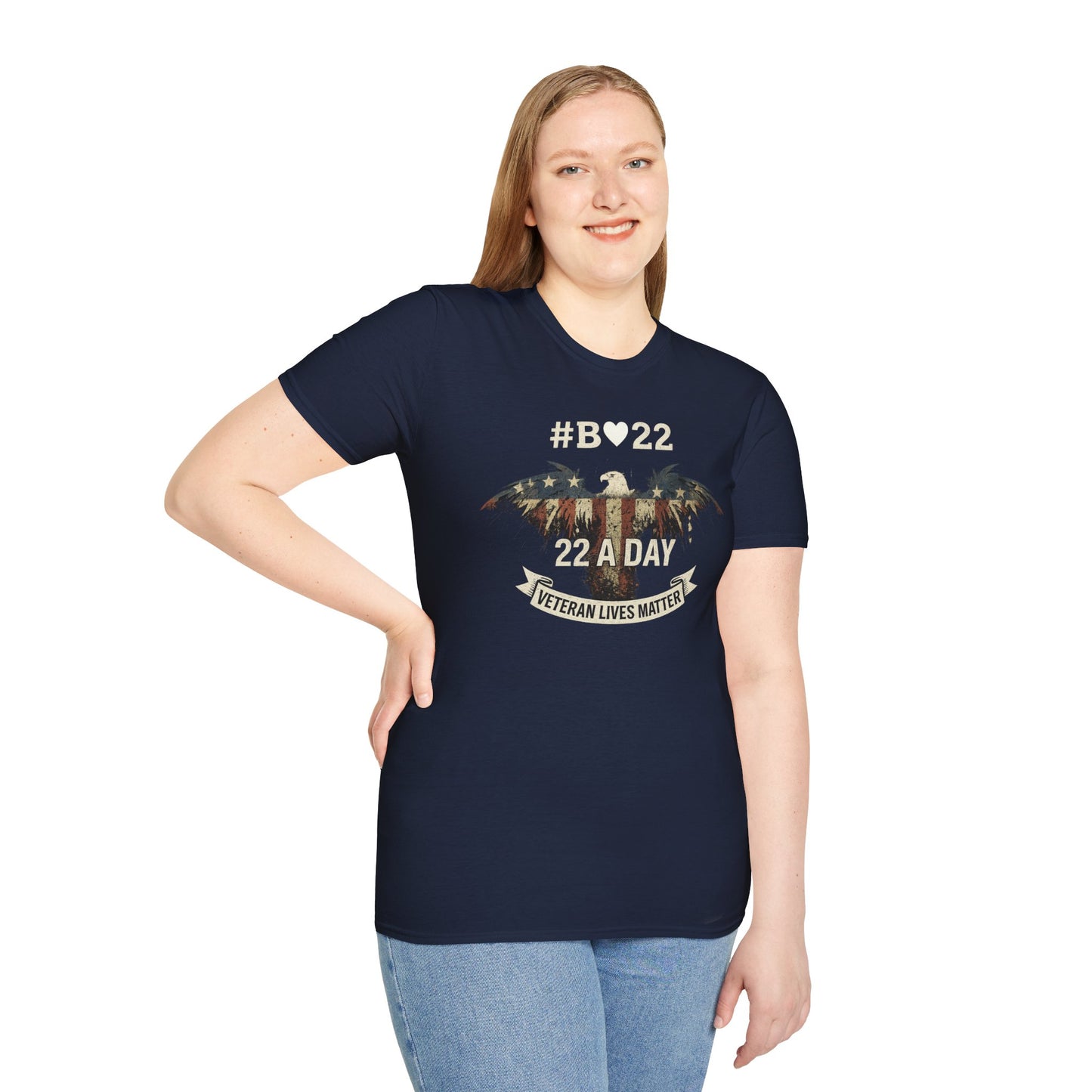 #B🤍22 Veteran Lives Matter T-Shirt