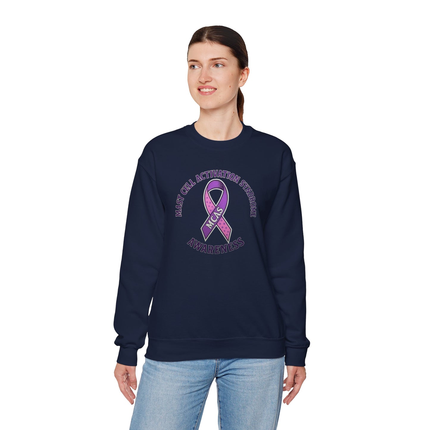 Mast Cell Activation Syndrome Awareness Crewneck Sweatshirt