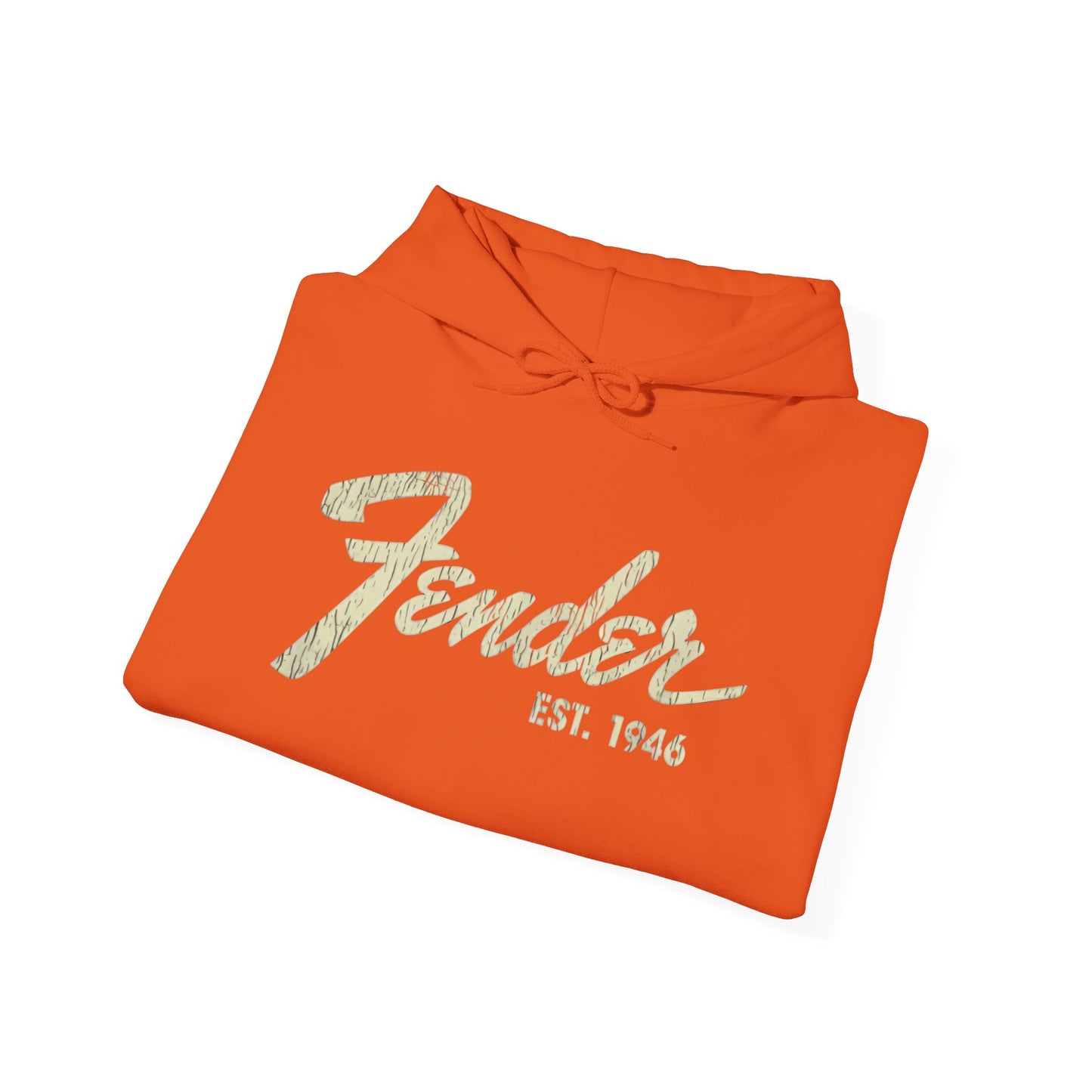 Fender Est 1946 Hoodie - Music Lovers Graphic Sweatshirt