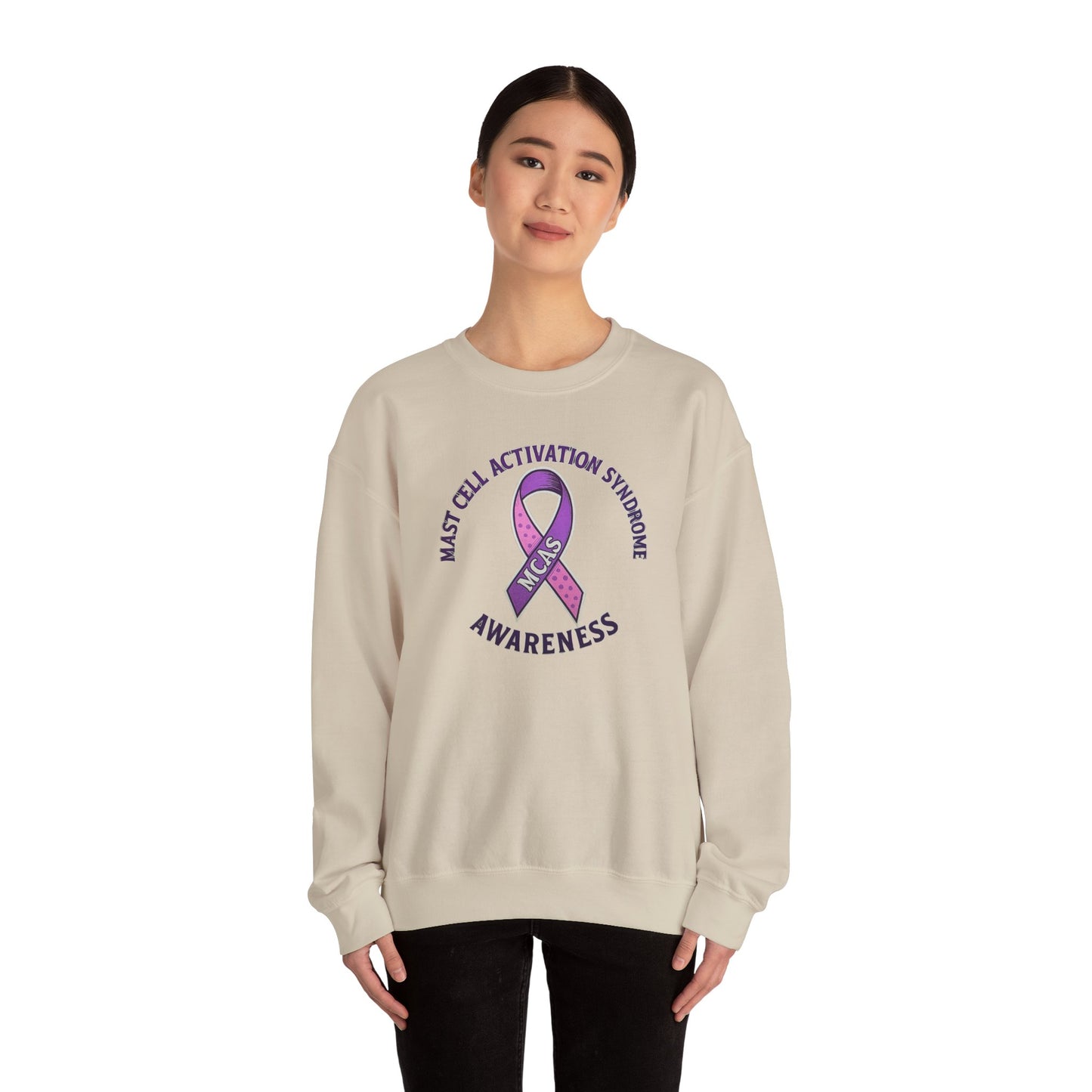 Mast Cell Activation Syndrome Awareness Crewneck Sweatshirt