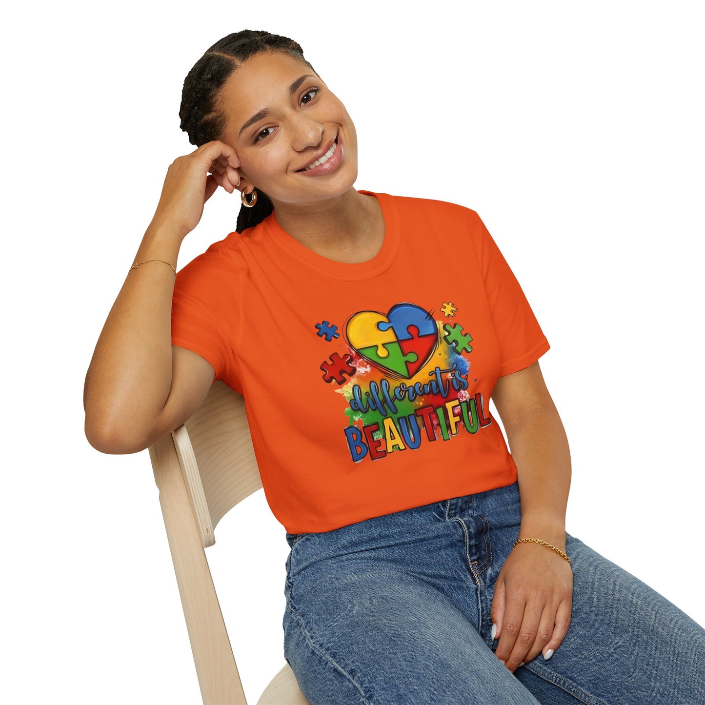 Autism Awareness Different is Beautiful T-Shirt