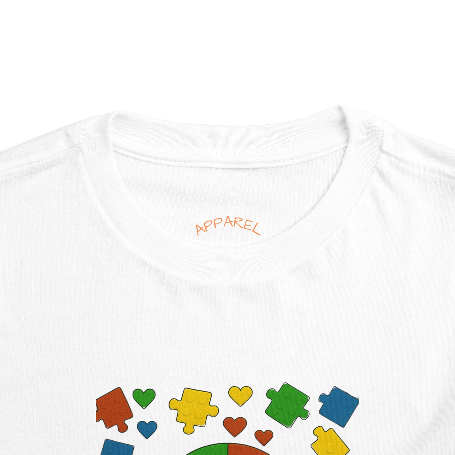 Autism Inspirational Tee - 'Fearfully and Wonderfully Made' - Toddler T-Shirt - Cute Gift for Kids, Baby Shower, Religious Celebrations