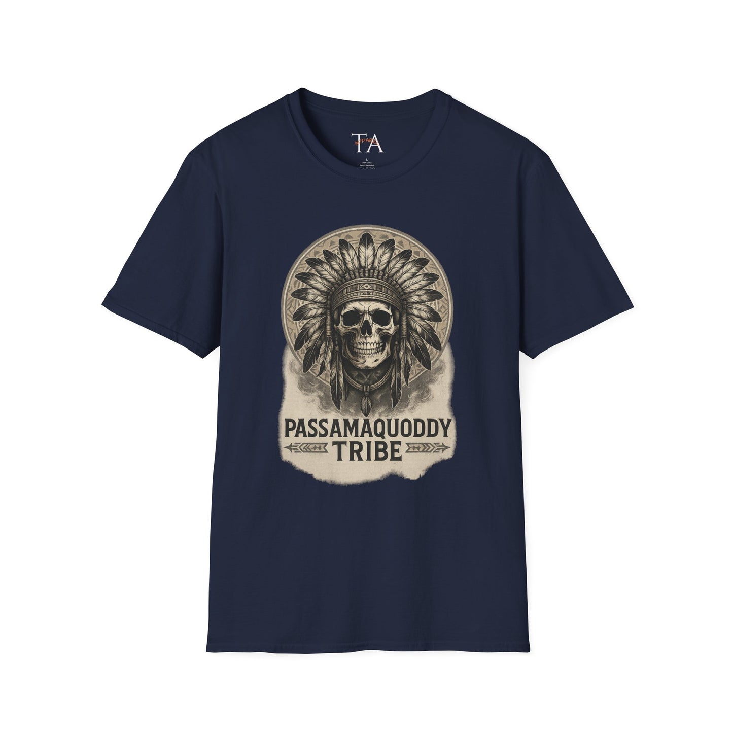 Tribal Graphic T-Shirt - Passamaquoddy Tribe Design9, Gift for Adventurers