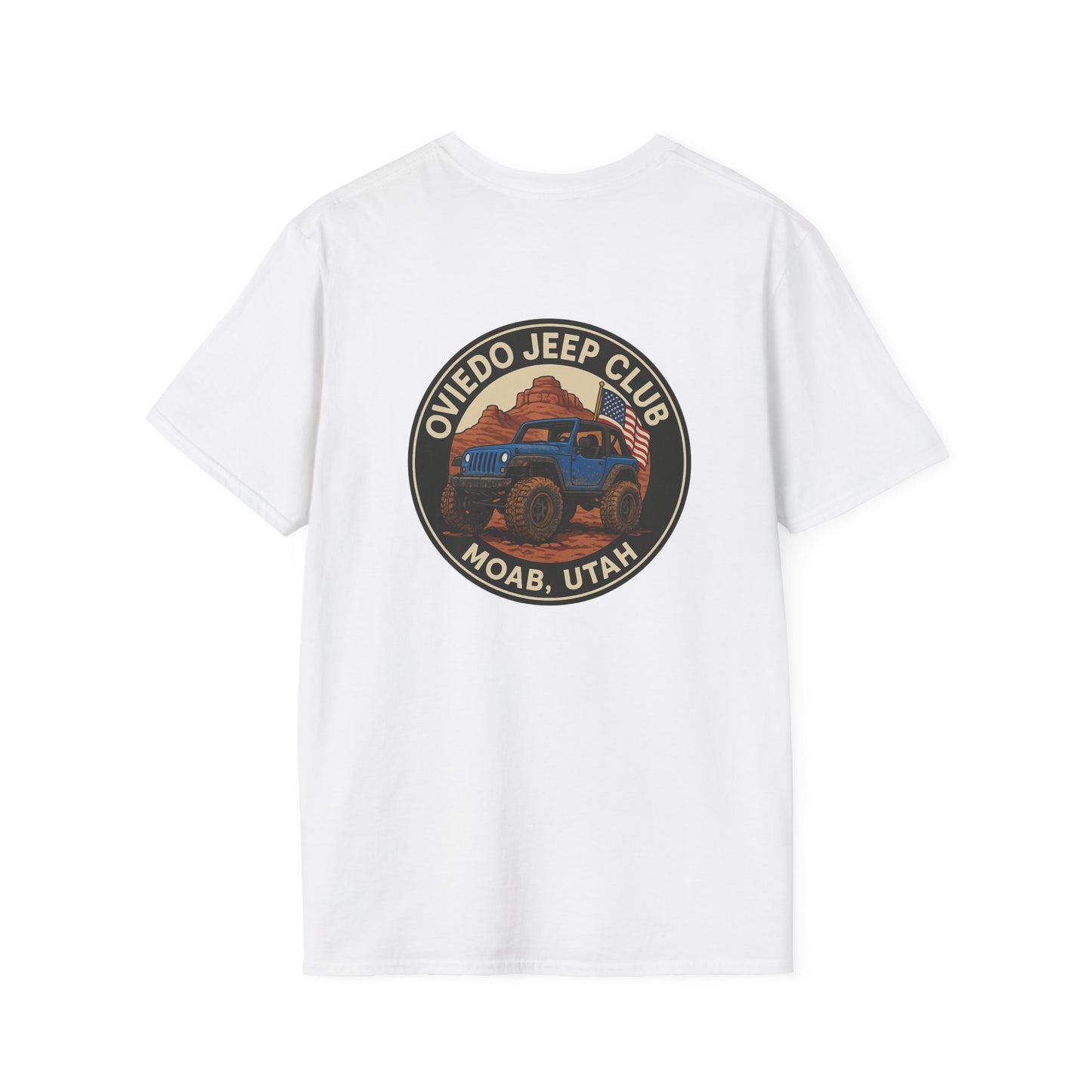 Oviedo Jeep Club Adventure Jeep Club Softstyle Unisex Tee