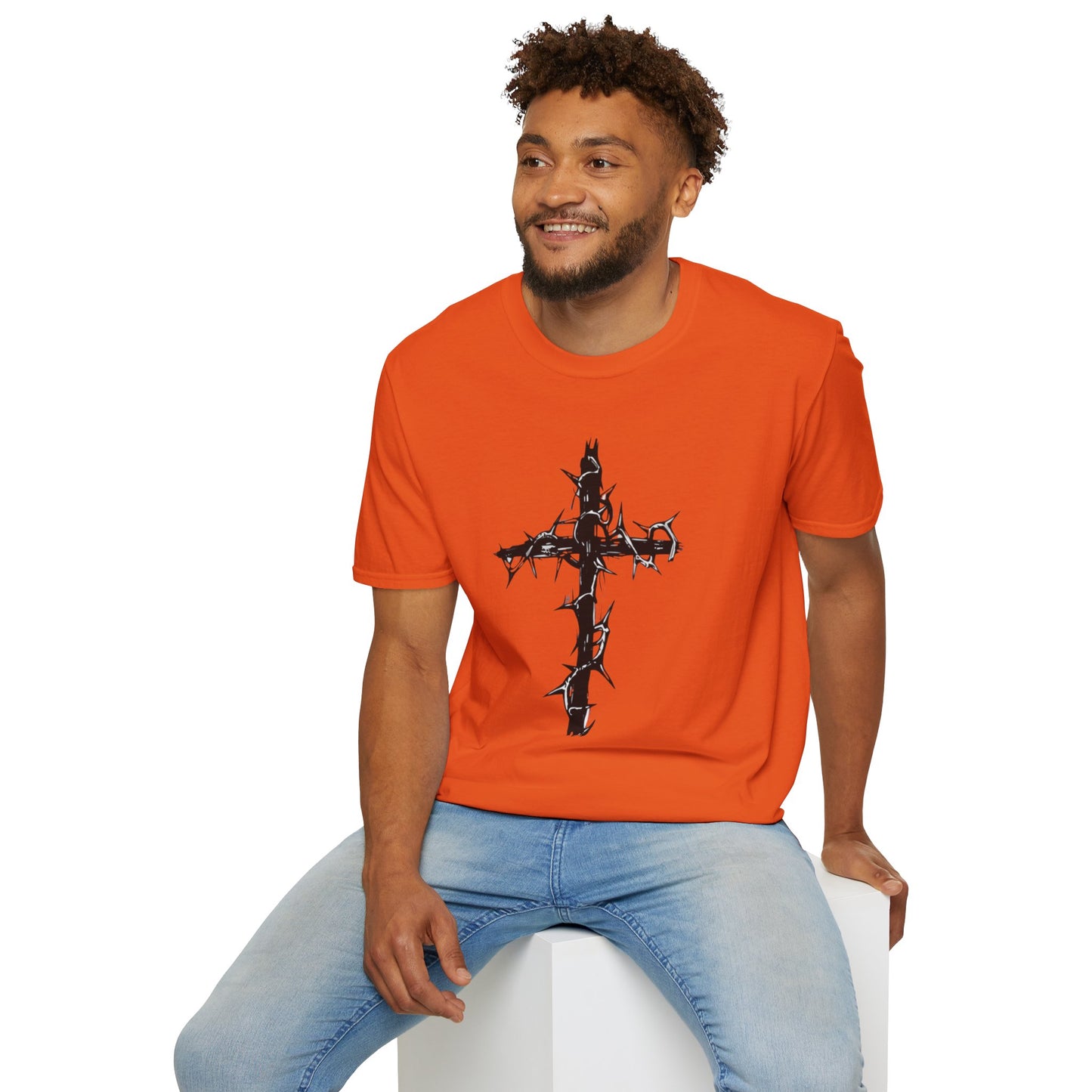 Faith Inspired Barbed Cross T-Shirt