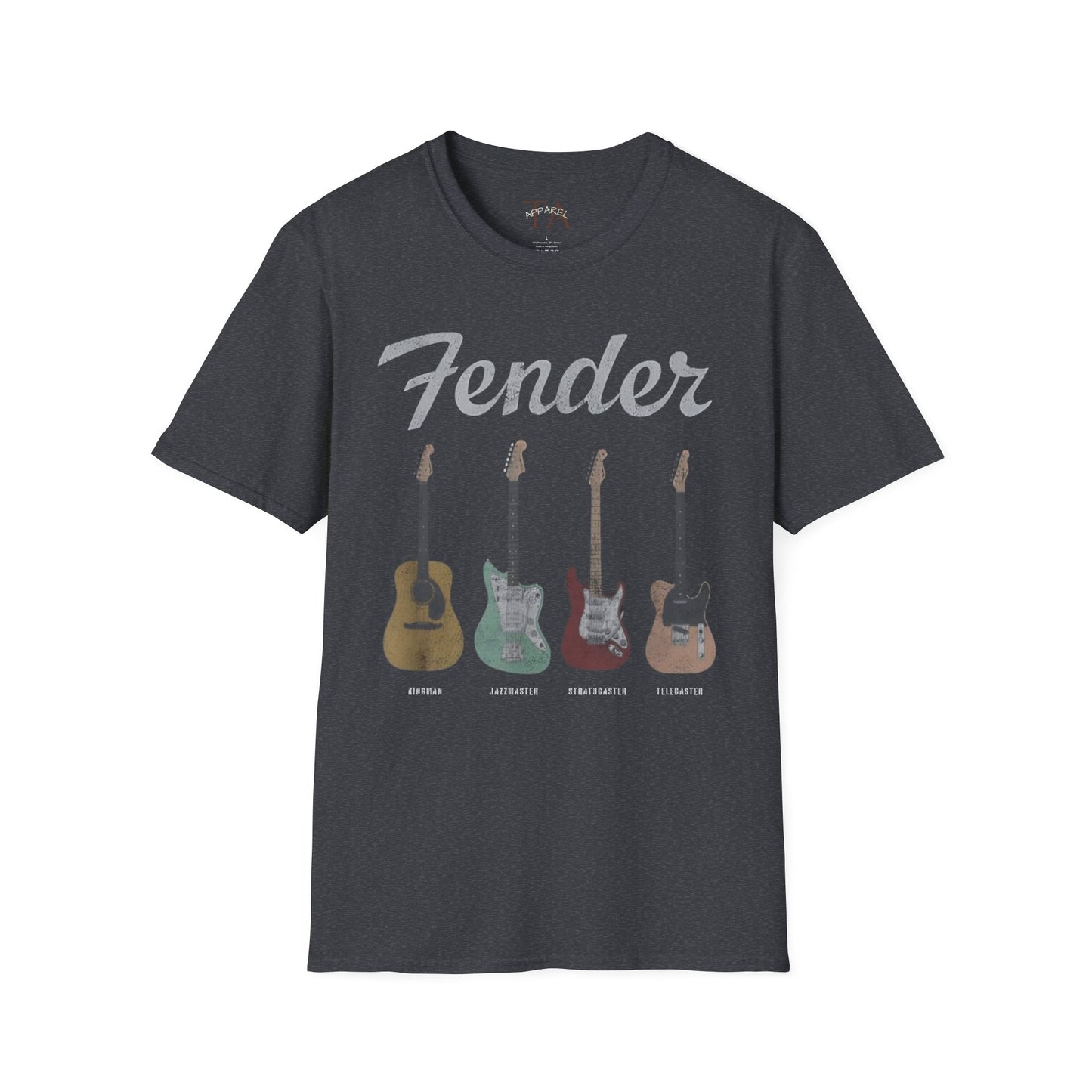 Guitar Lovers T-Shirt - Vintage Style Rock Band Tee