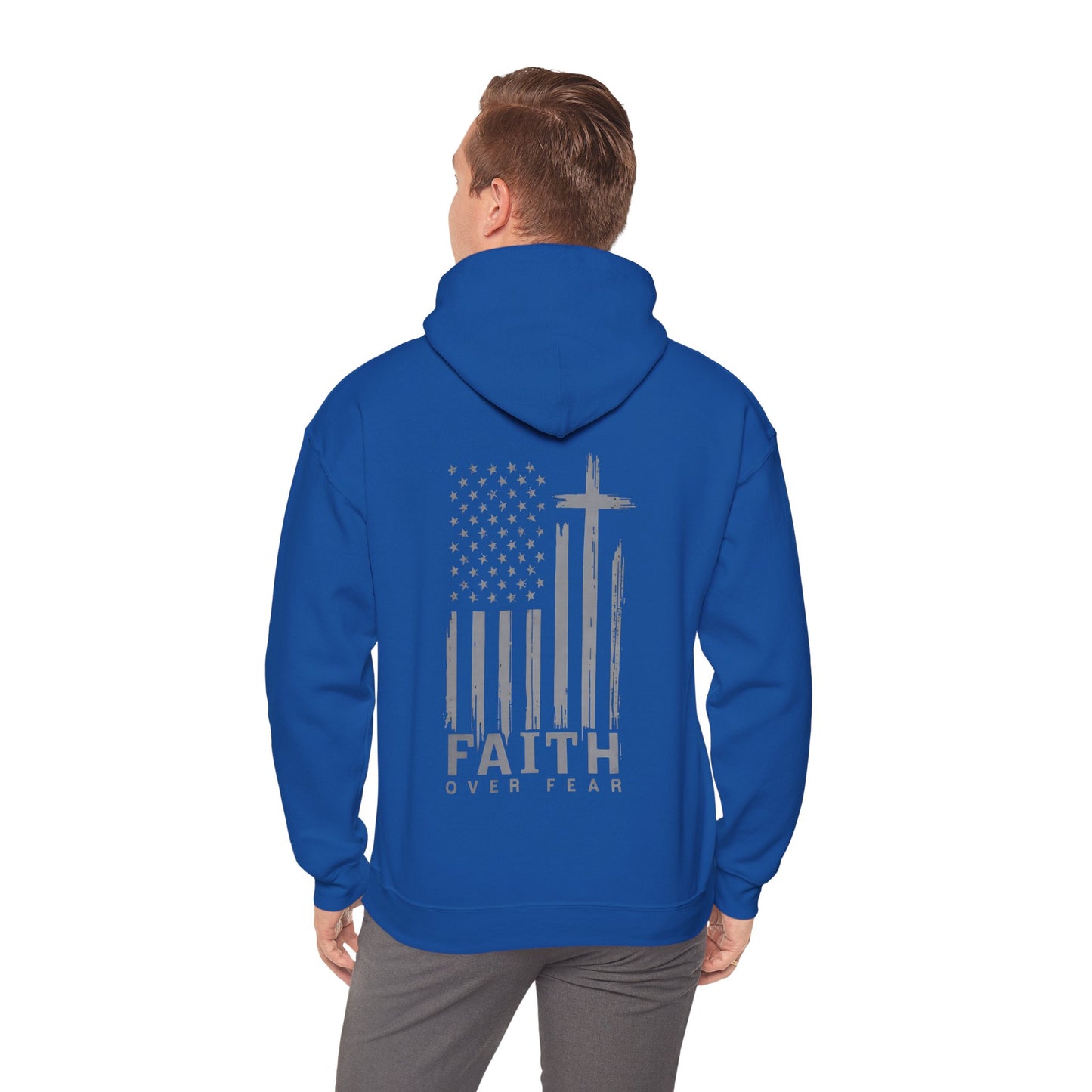 Faith Inspired Faith Over Fear Unisex Hoodie