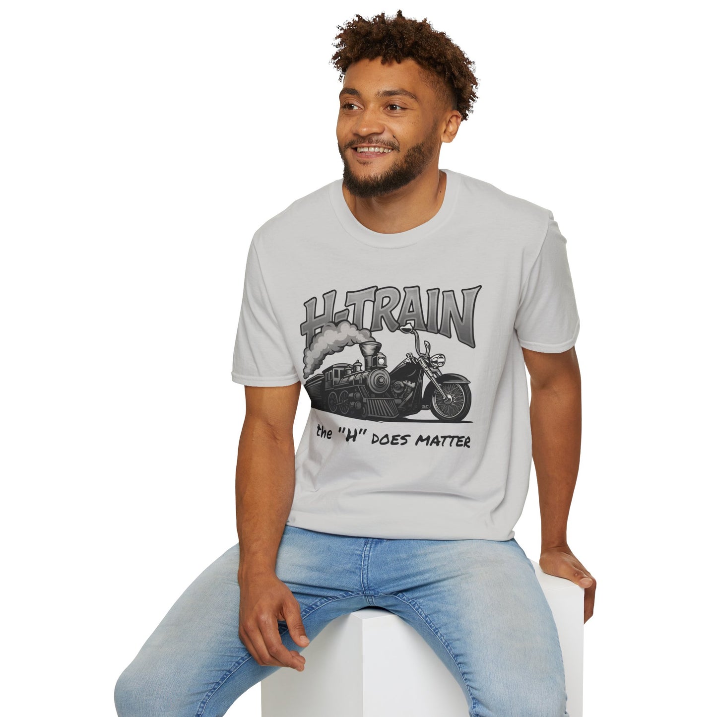 H-Train Vintage Unisex T-Shirt | Cool Gifts for Motorcycle Lovers