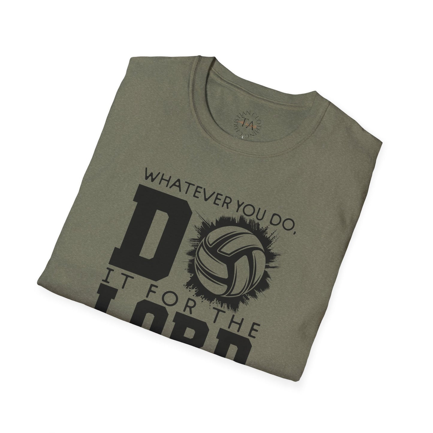 Volleyball Christian Unisex T-Shirt - Do it for the Lord