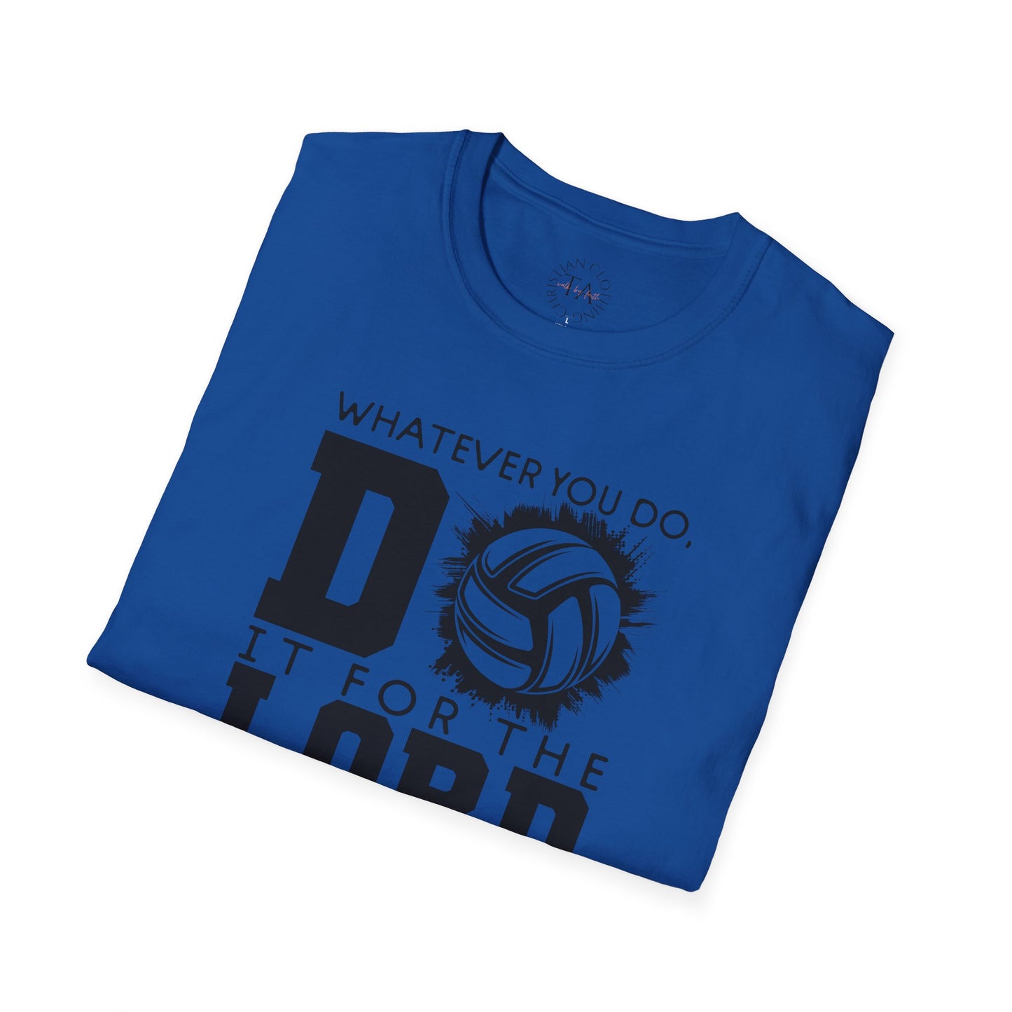 Volleyball Christian Unisex T-Shirt - Do it for the Lord