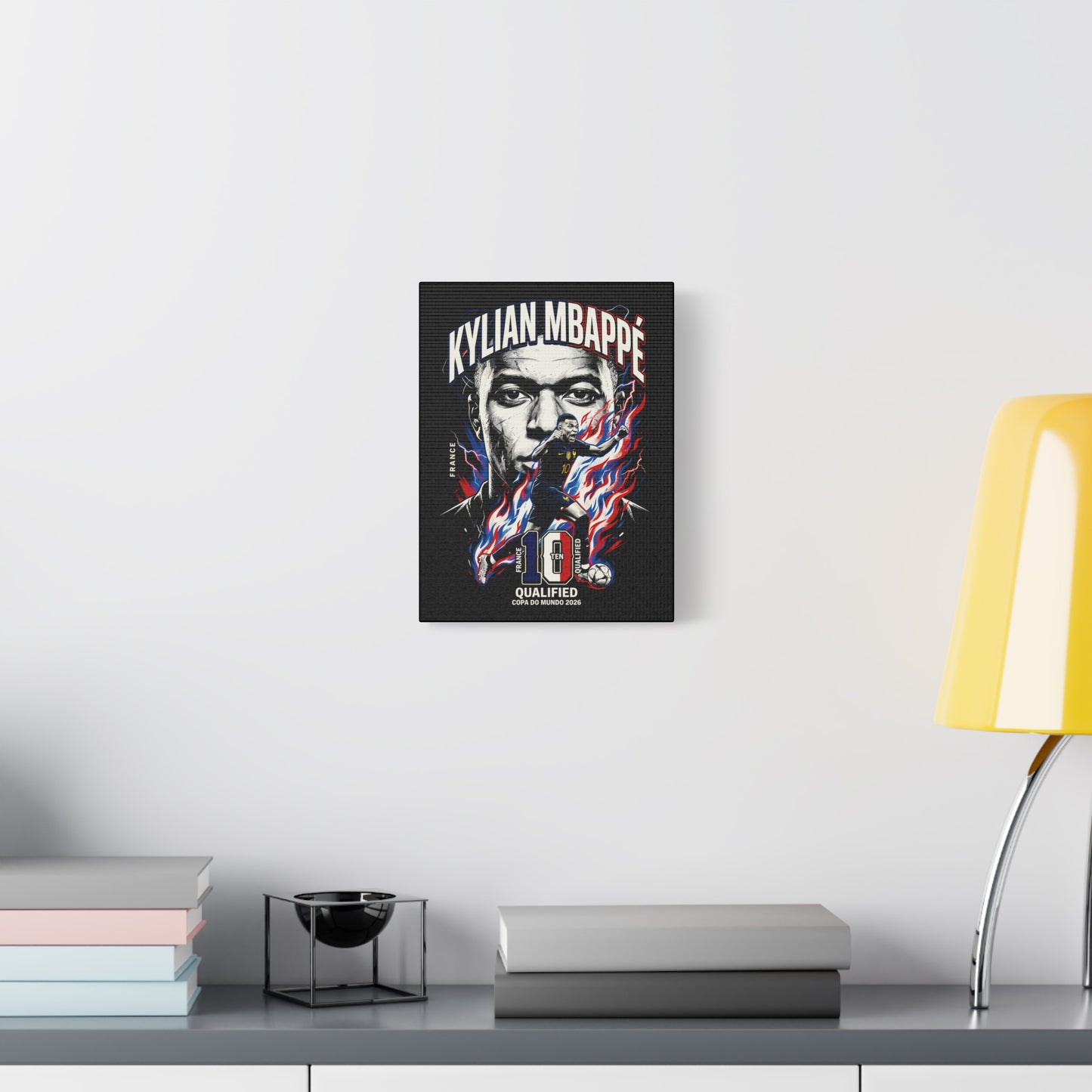 Mbappe - Matte Canvas, Stretched, 1.25"