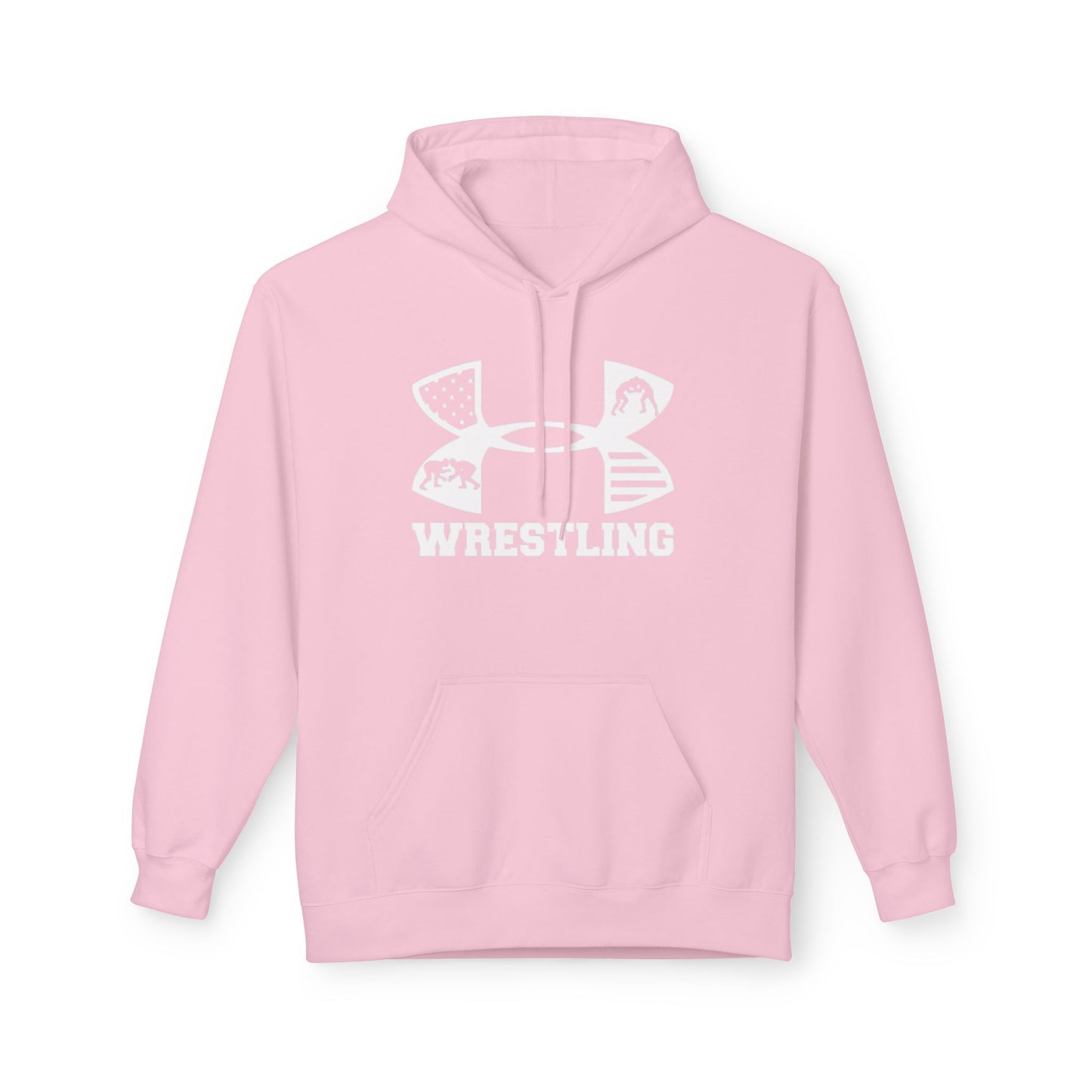 Fleece Hoodie - Cozy Wrestling Design for Everyday Comfort and Fall Fashion