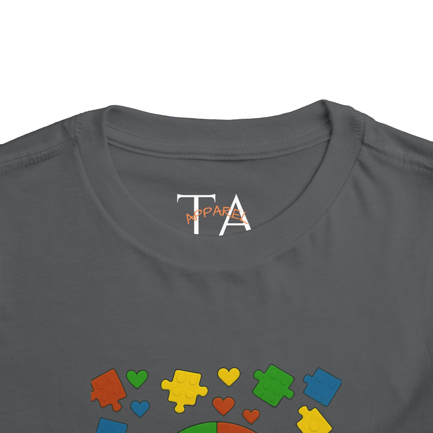 Autism Inspirational Tee - 'Fearfully and Wonderfully Made' - Toddler T-Shirt - Cute Gift for Kids, Baby Shower, Religious Celebrations