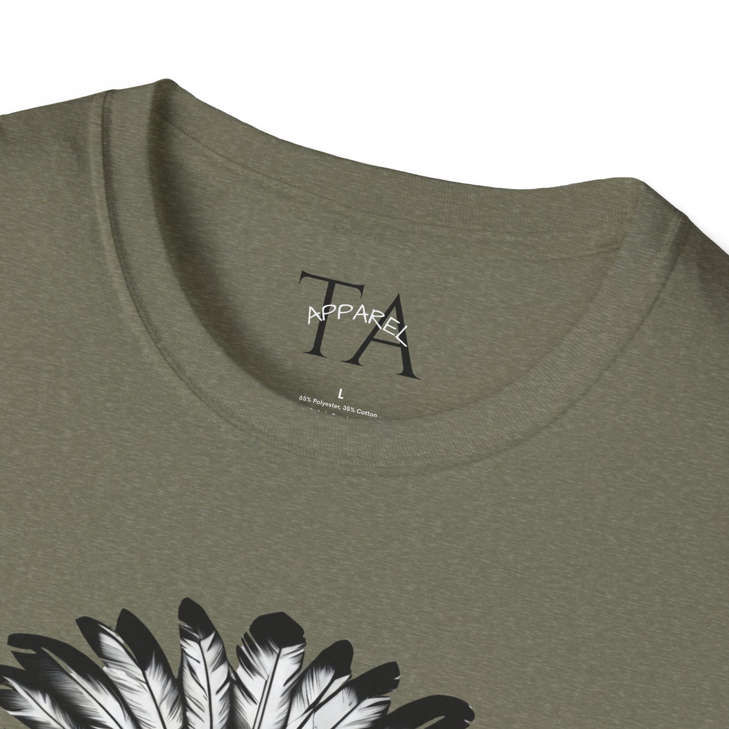 Native American Skull Graphic Unisex T-Shirt
