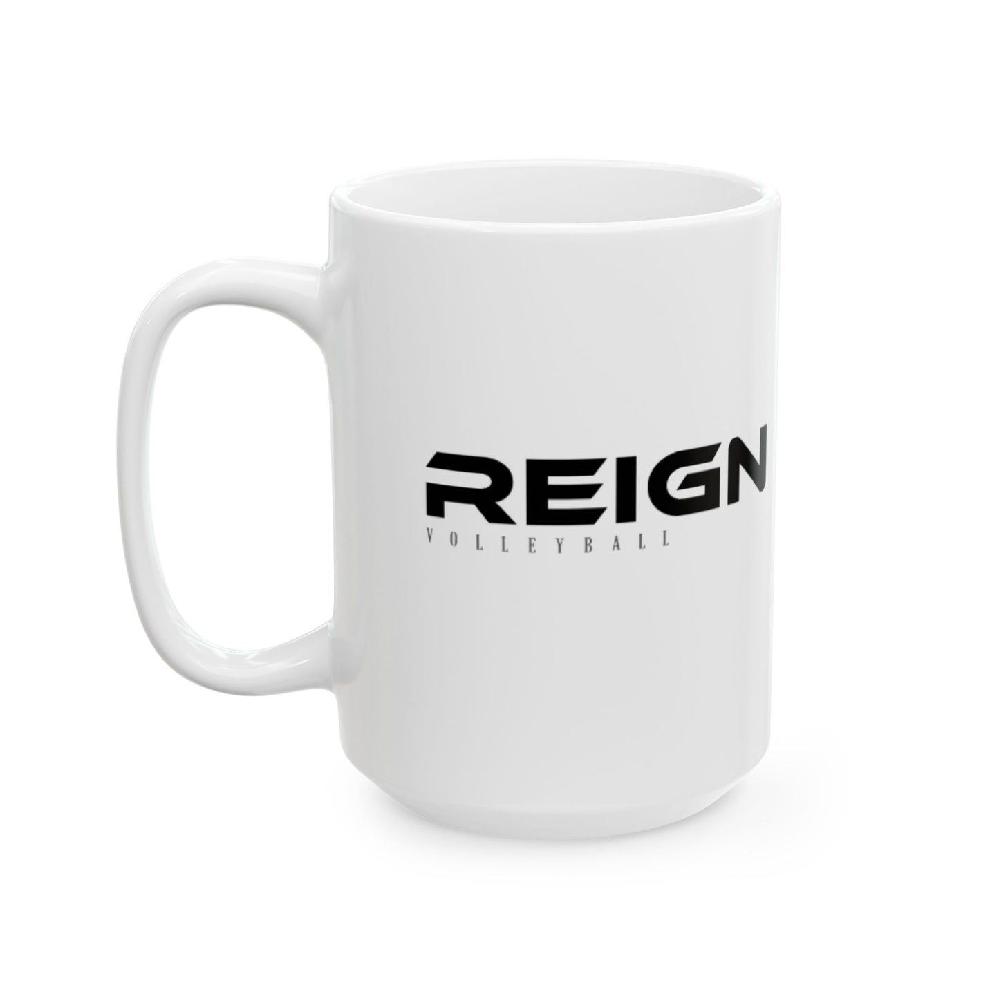 Reign Volleyball Ceramic Mug, Volleyball Gift, Sports Mug, Team Gift, Volleyball Fan Mug, Coach Gift, Volleyball Mom Mug