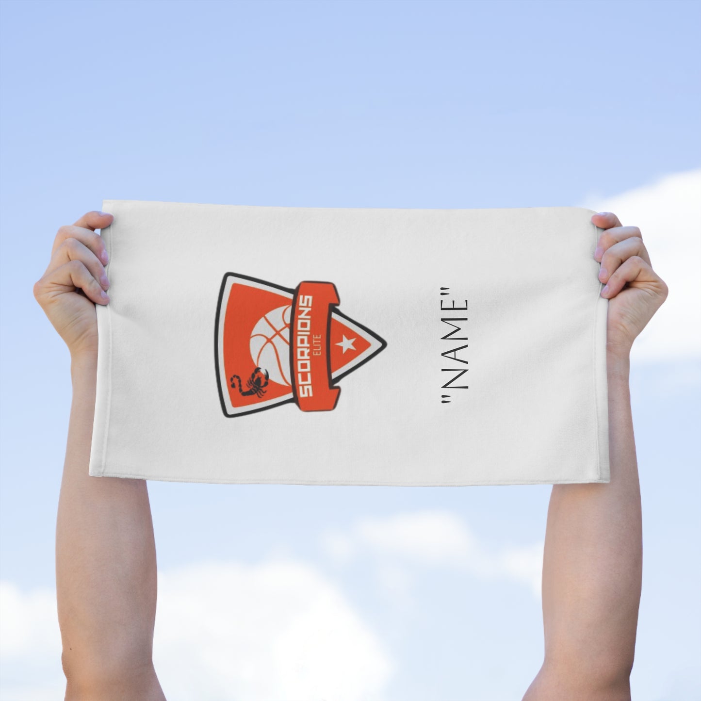 Sports Rally Towel, Customizable Cheer Towel for Fans, Perfect for Game Day, Team Events, Basketball and Sports Gatherings