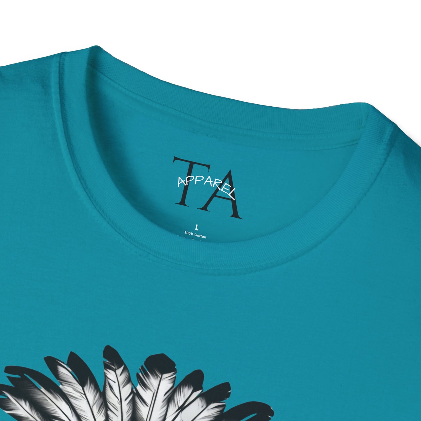 Native American Skull Graphic Unisex T-Shirt