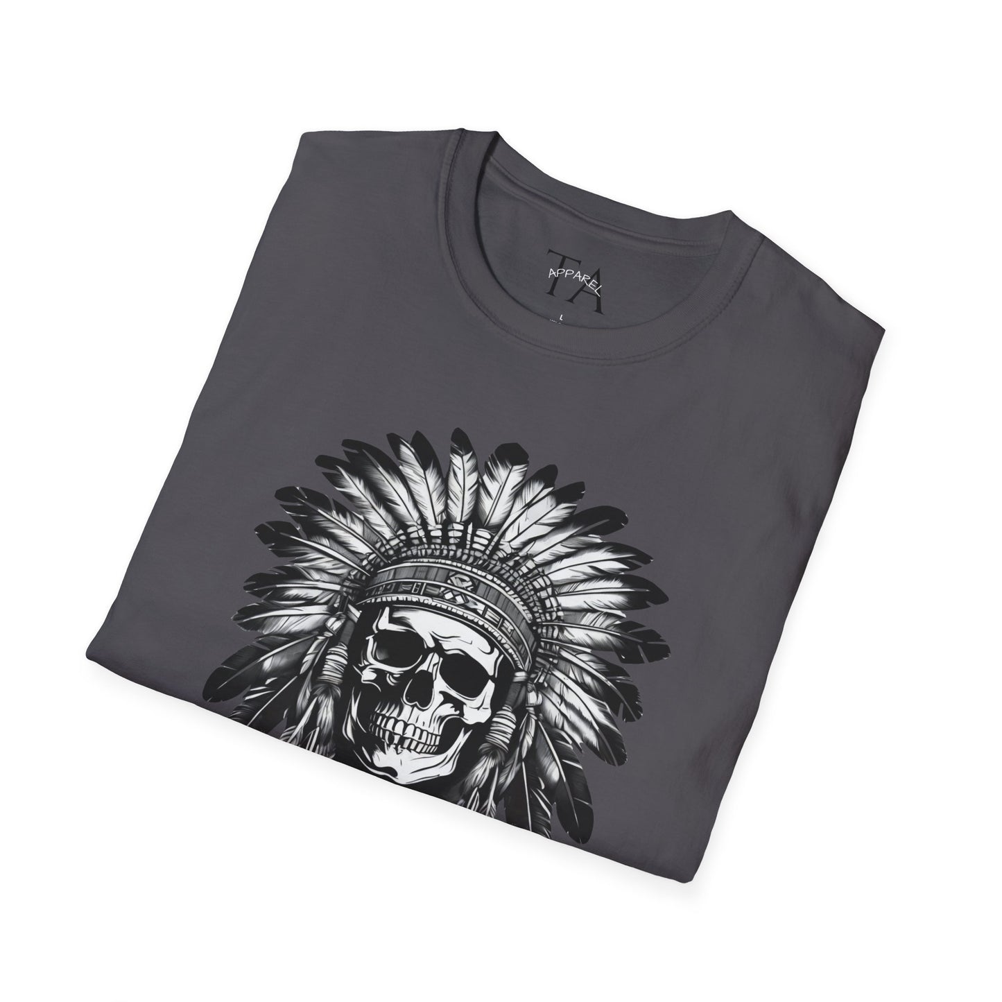 Native American Skull Graphic Unisex T-Shirt