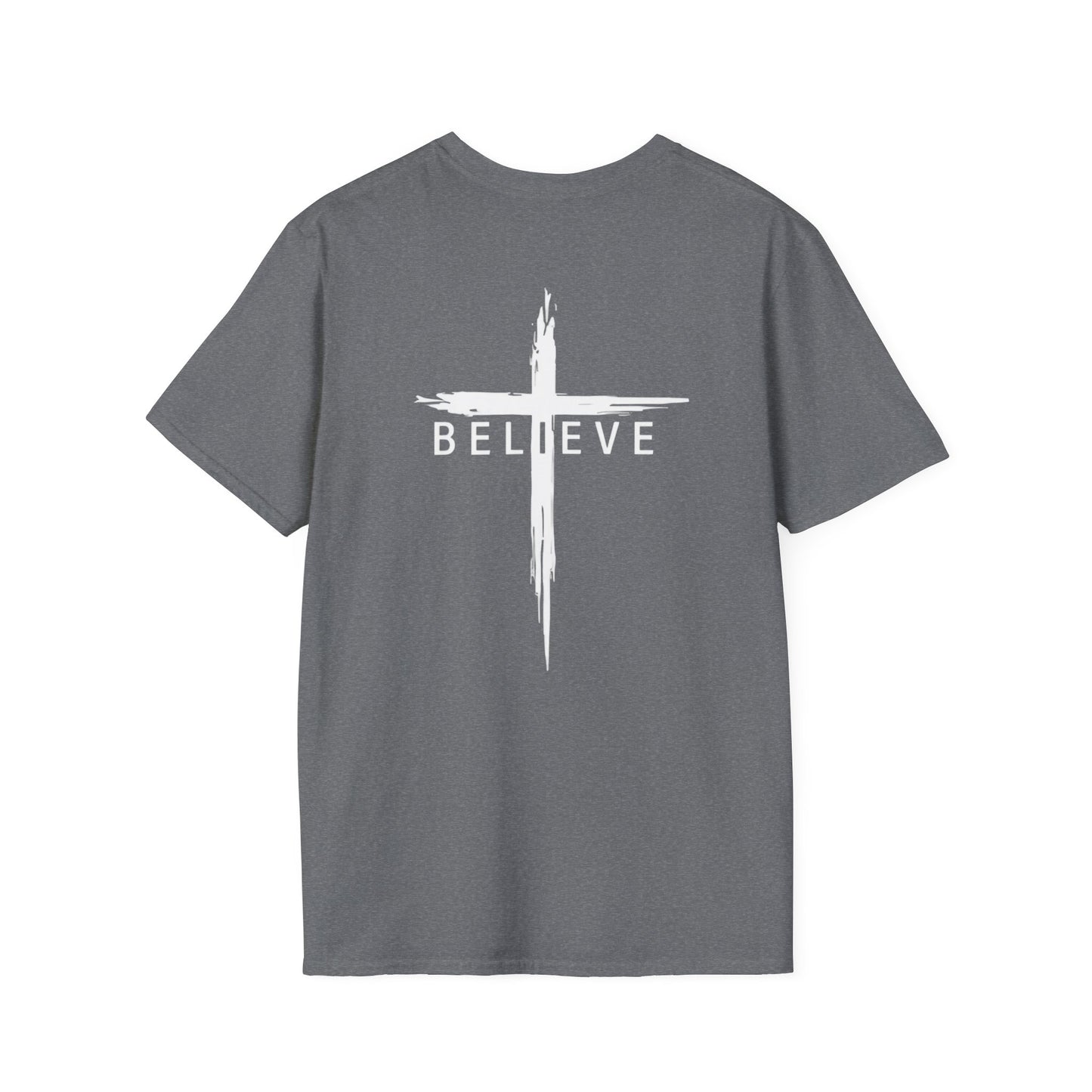 Faith Inspired Believe Cross Unisex T-Shirt