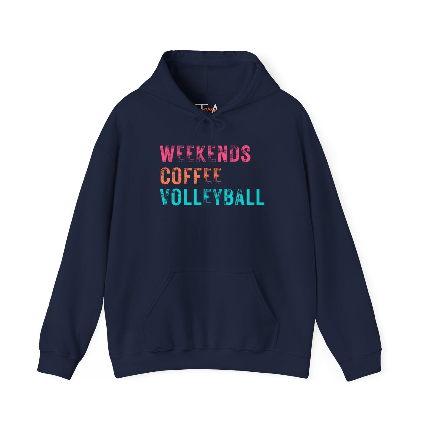 Weekend Vibes Hoodie - Unisex Pullover Sweatshirt