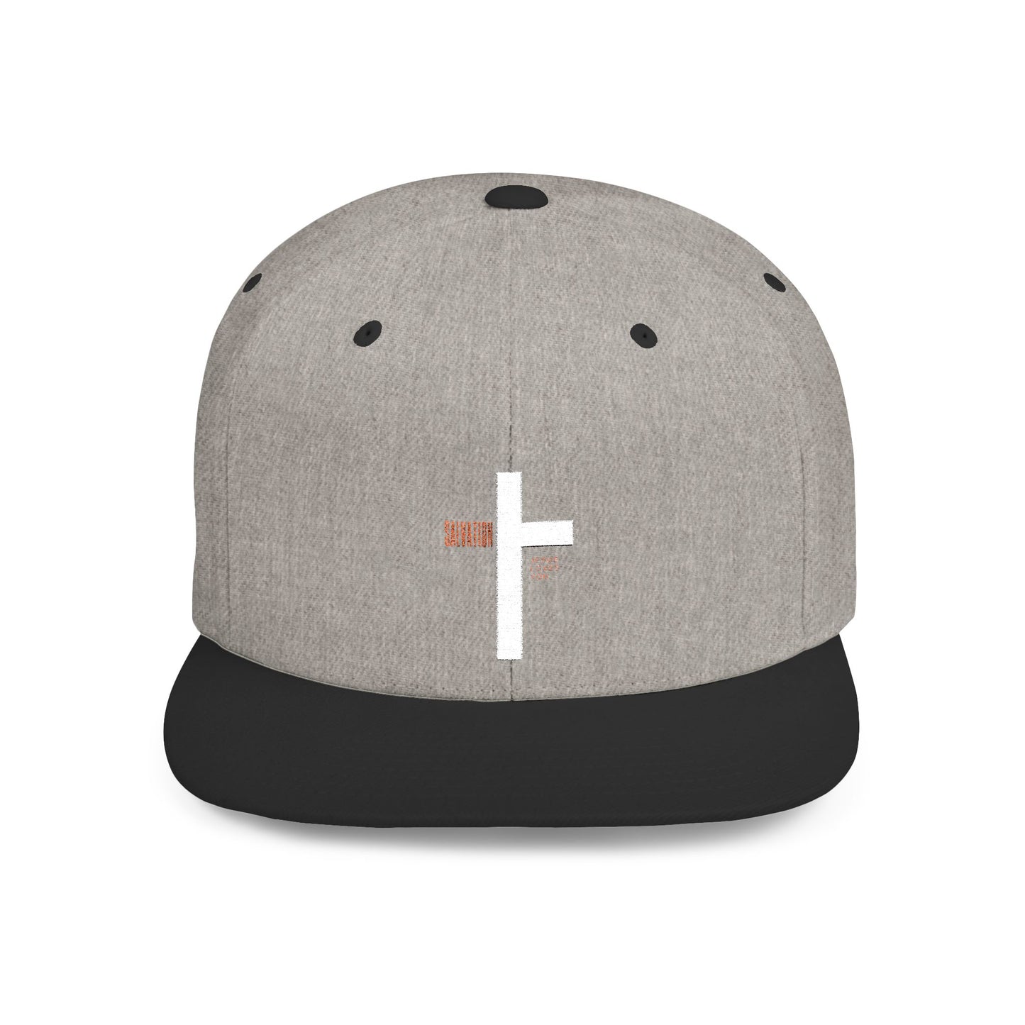 Snapback Hat with salvation cross