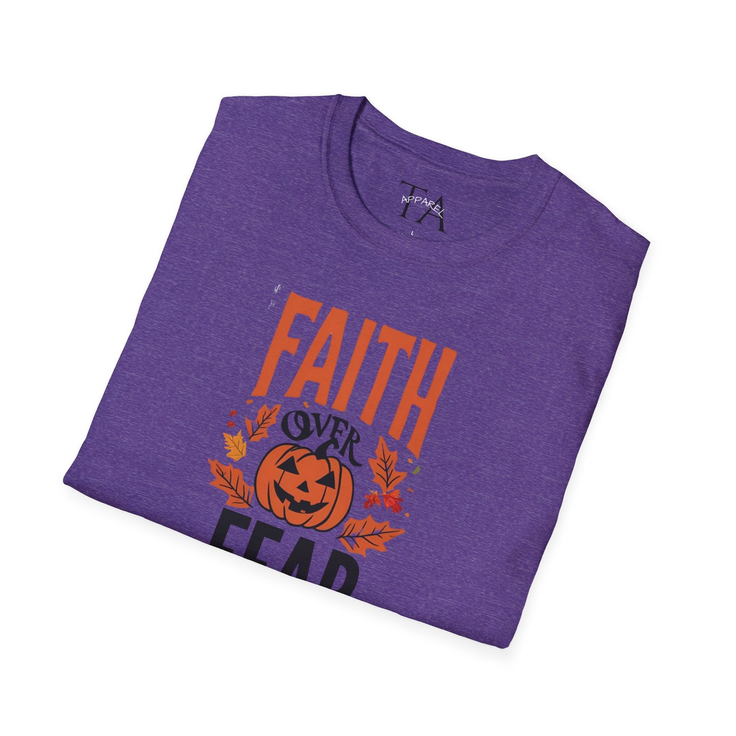 Faith Inspired Halloween T-Shirt "Faith Over Fear"