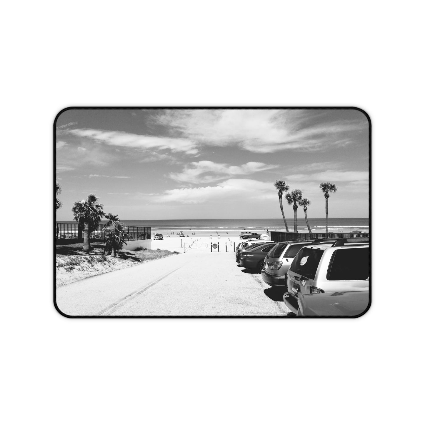 Desk Mat - Relaxing Day at Daytona Beach