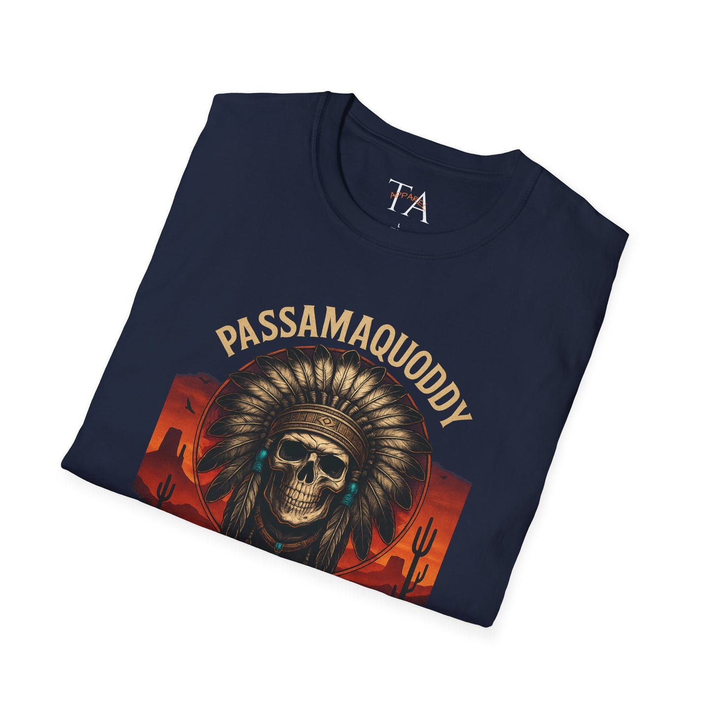 Tribal Graphic T-Shirt - Passamaquoddy Tribe Design10, Gift for Adventurers