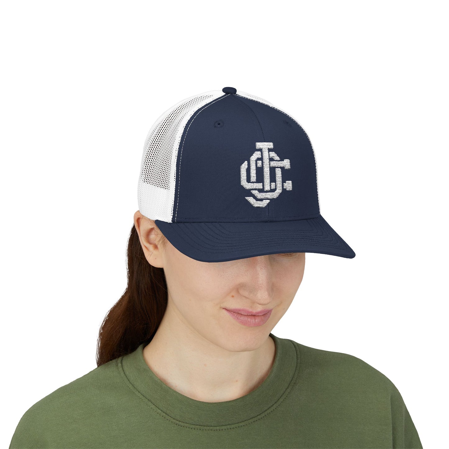 Oviedo Jeep Club Logo - Snapback Trucker Cap - Outdoor Fun Adjustable Hat