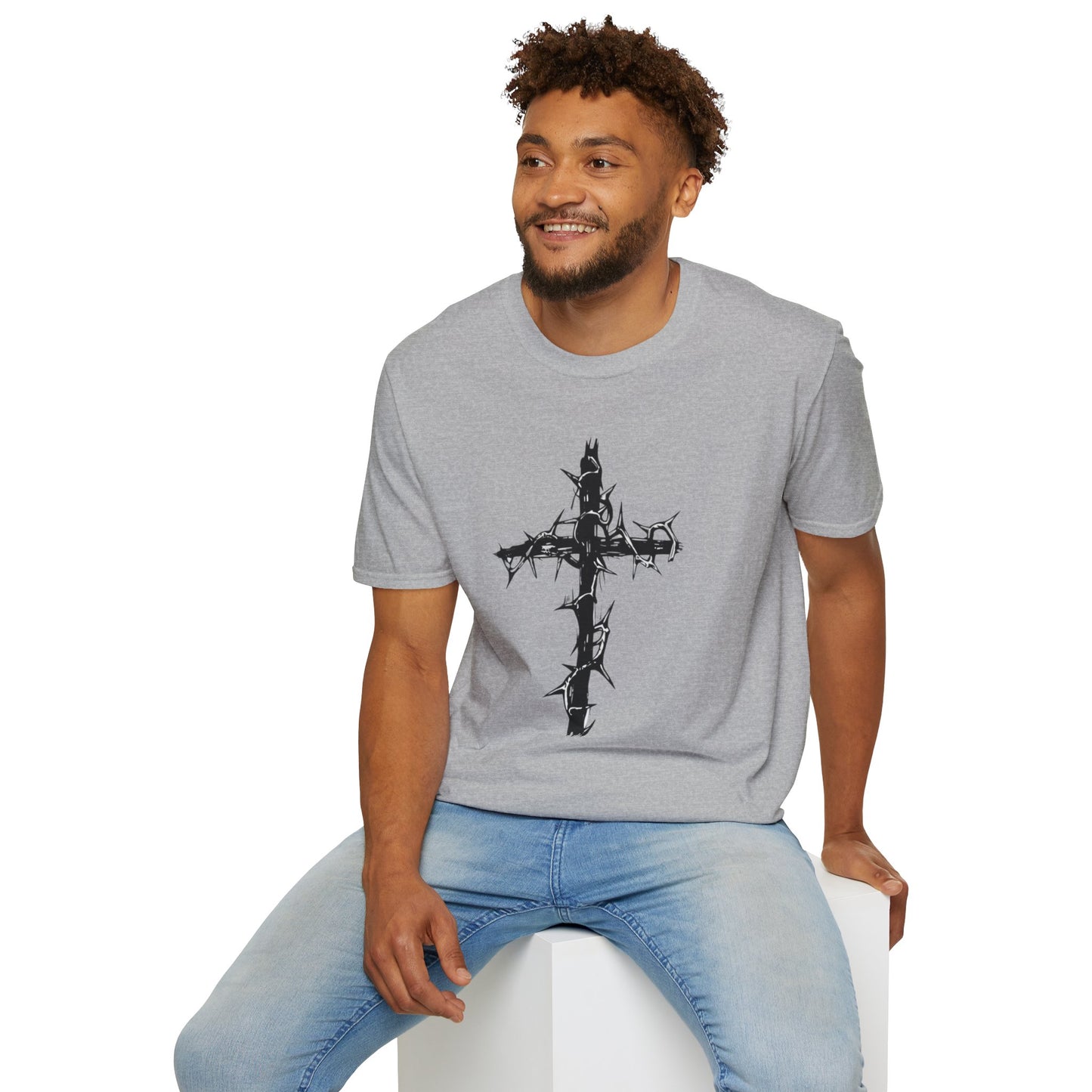Faith Inspired Barbed Cross T-Shirt