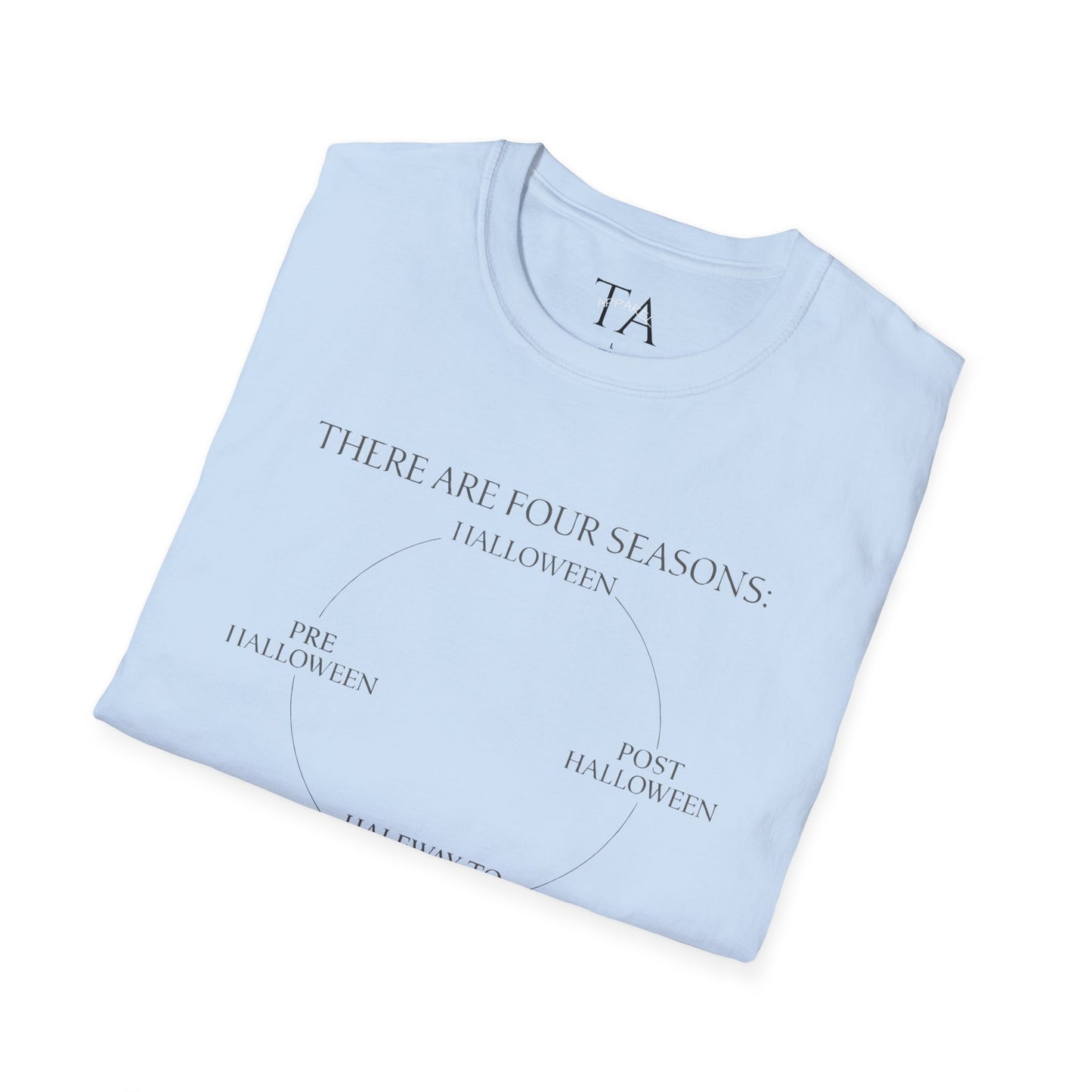 Halloween 4 Seasons Minimalist Unisex Tee