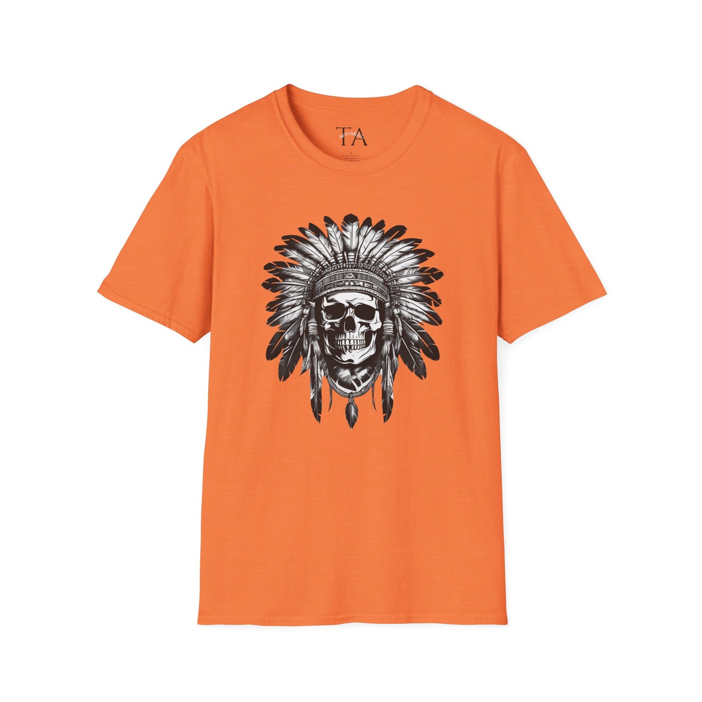 Native American Skull Graphic Unisex T-Shirt