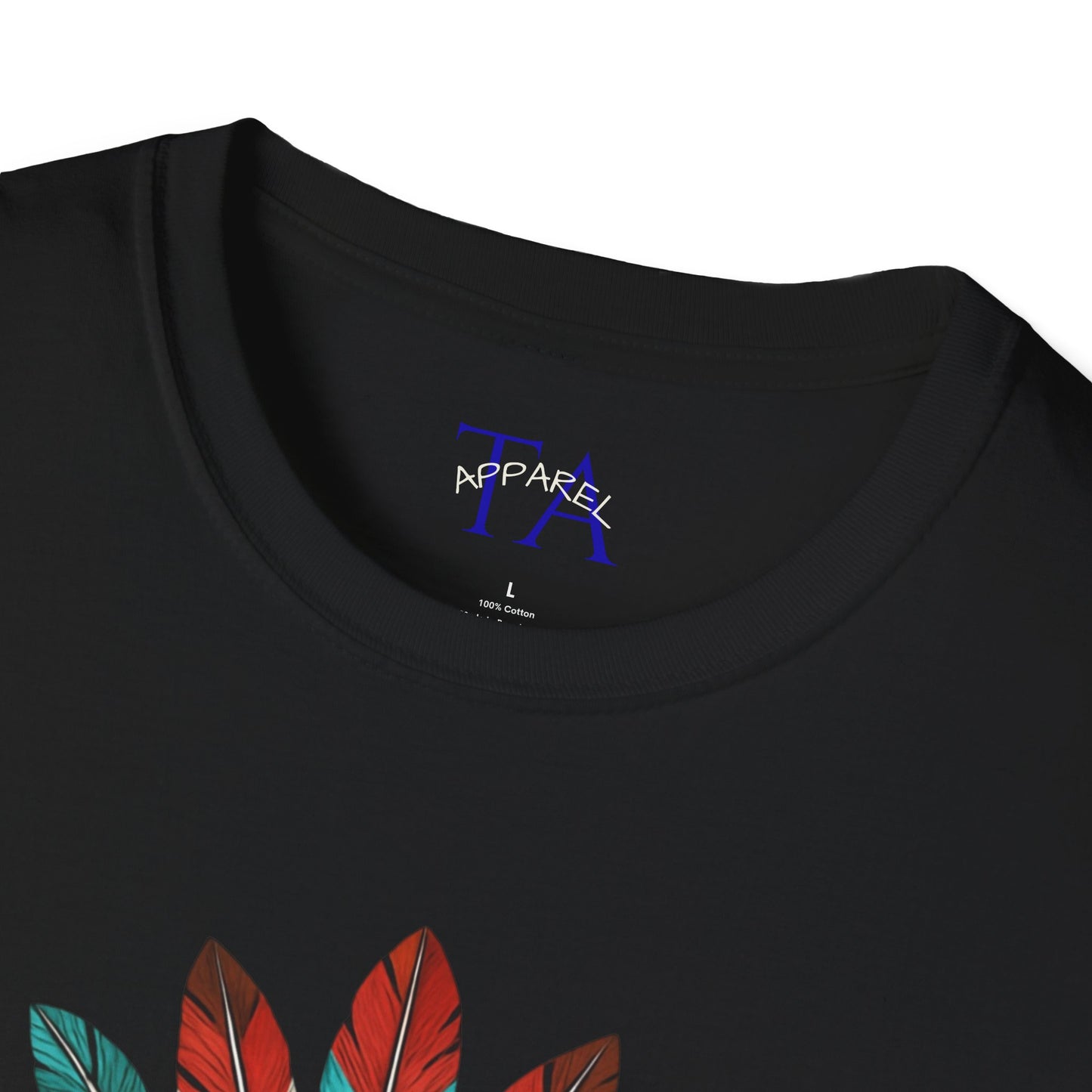Native American Bull Skull Unisex T-Shirt