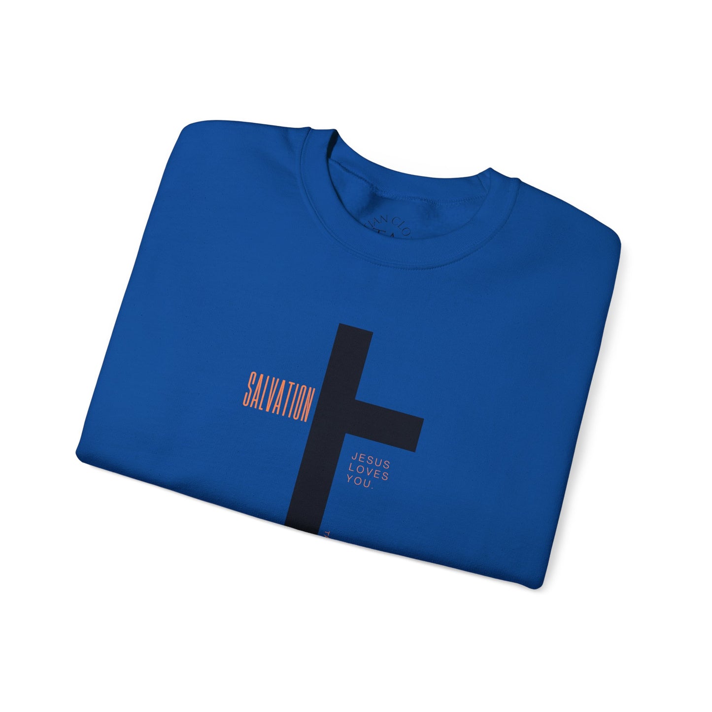 Faith Inspired Salvation Cross Sweatshirt