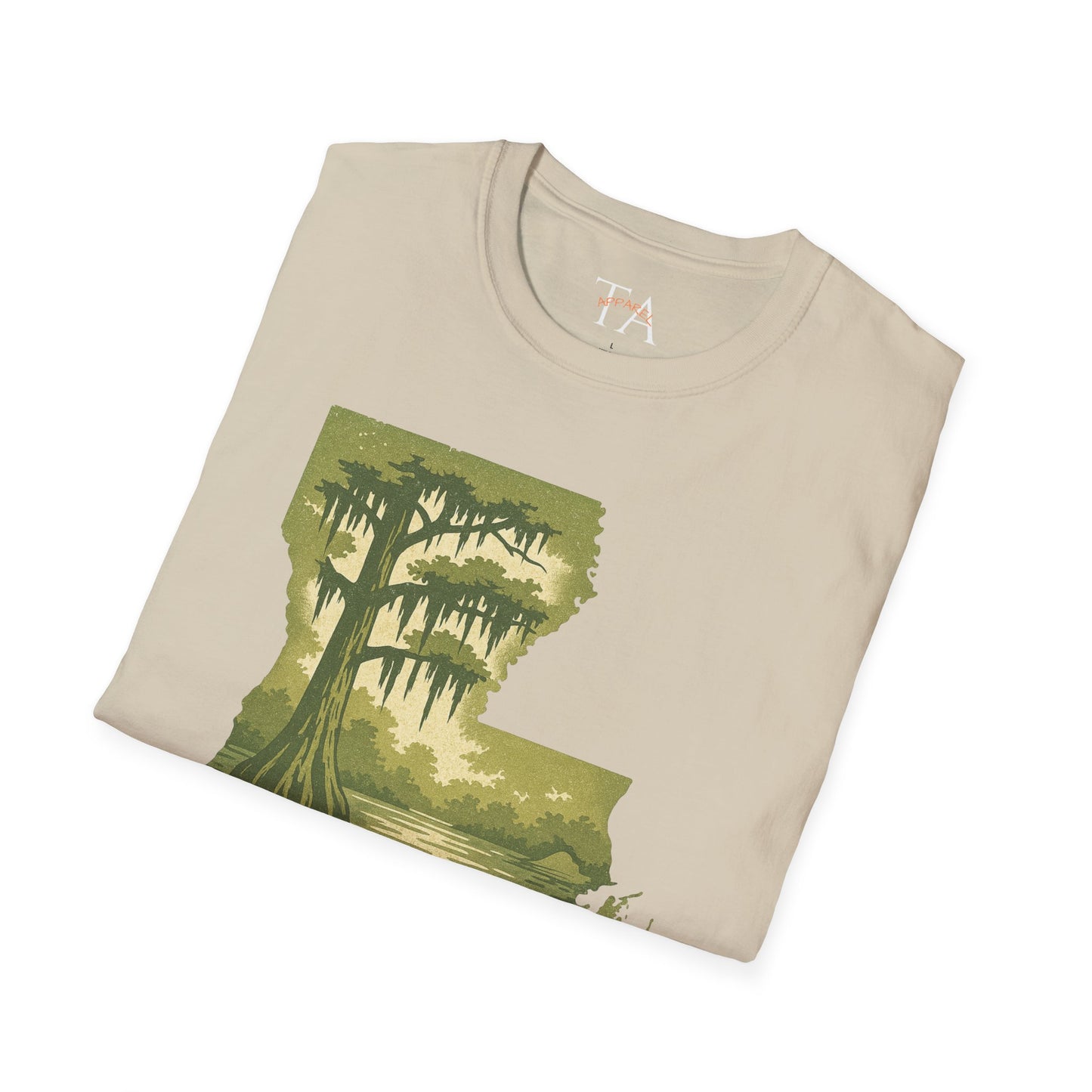 Louisiana Nature T-Shirt, Gift for Nature Lovers, Unisex Tee, Travel Souvenir, Outdoor Enthusiast Apparel, Urban Jungle Style