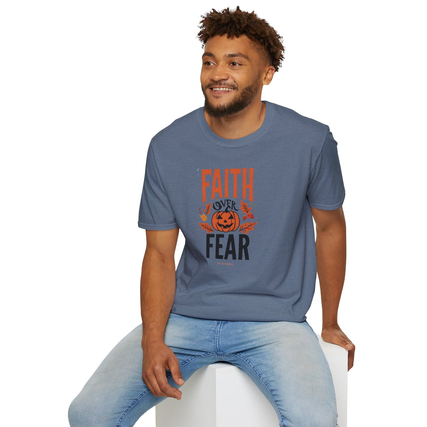 Faith Inspired Halloween T-Shirt "Faith Over Fear"