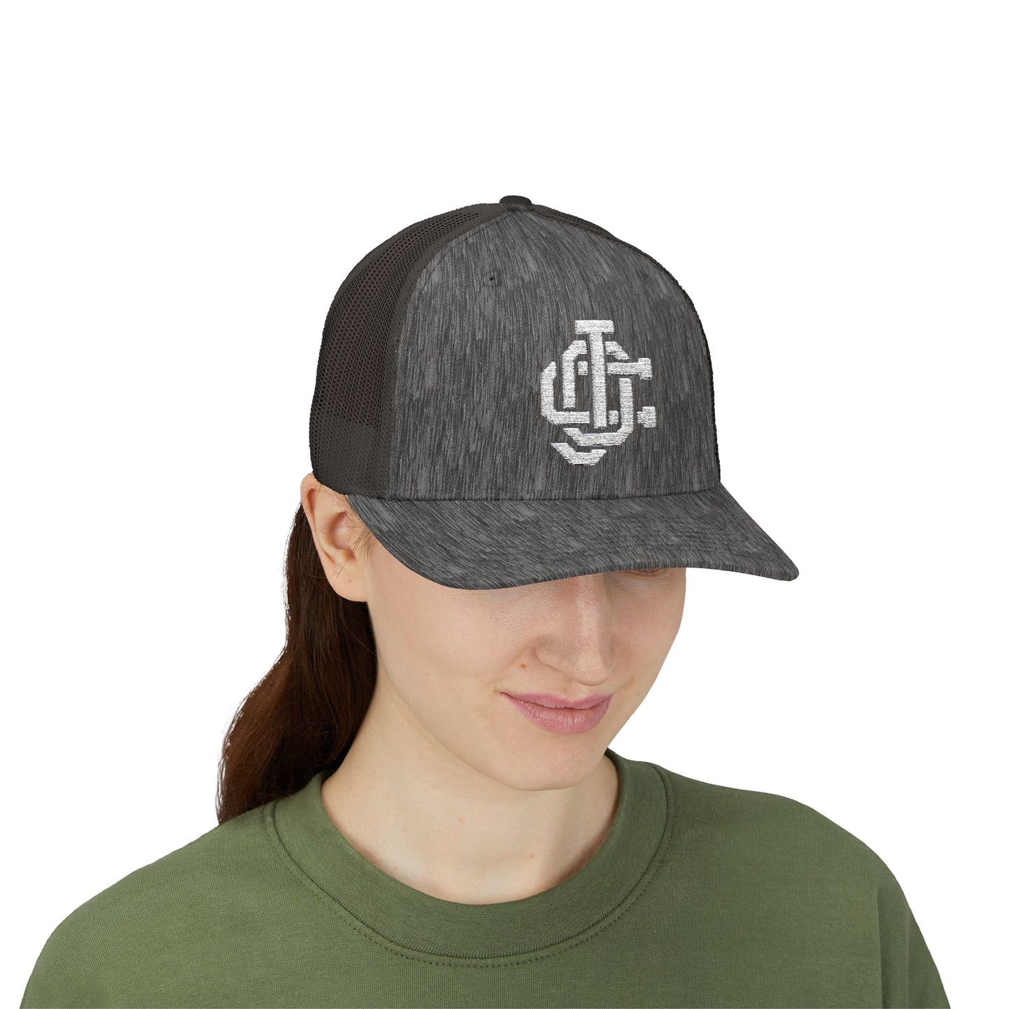 Oviedo Jeep Club Logo - Snapback Trucker Cap - Outdoor Fun Adjustable Hat
